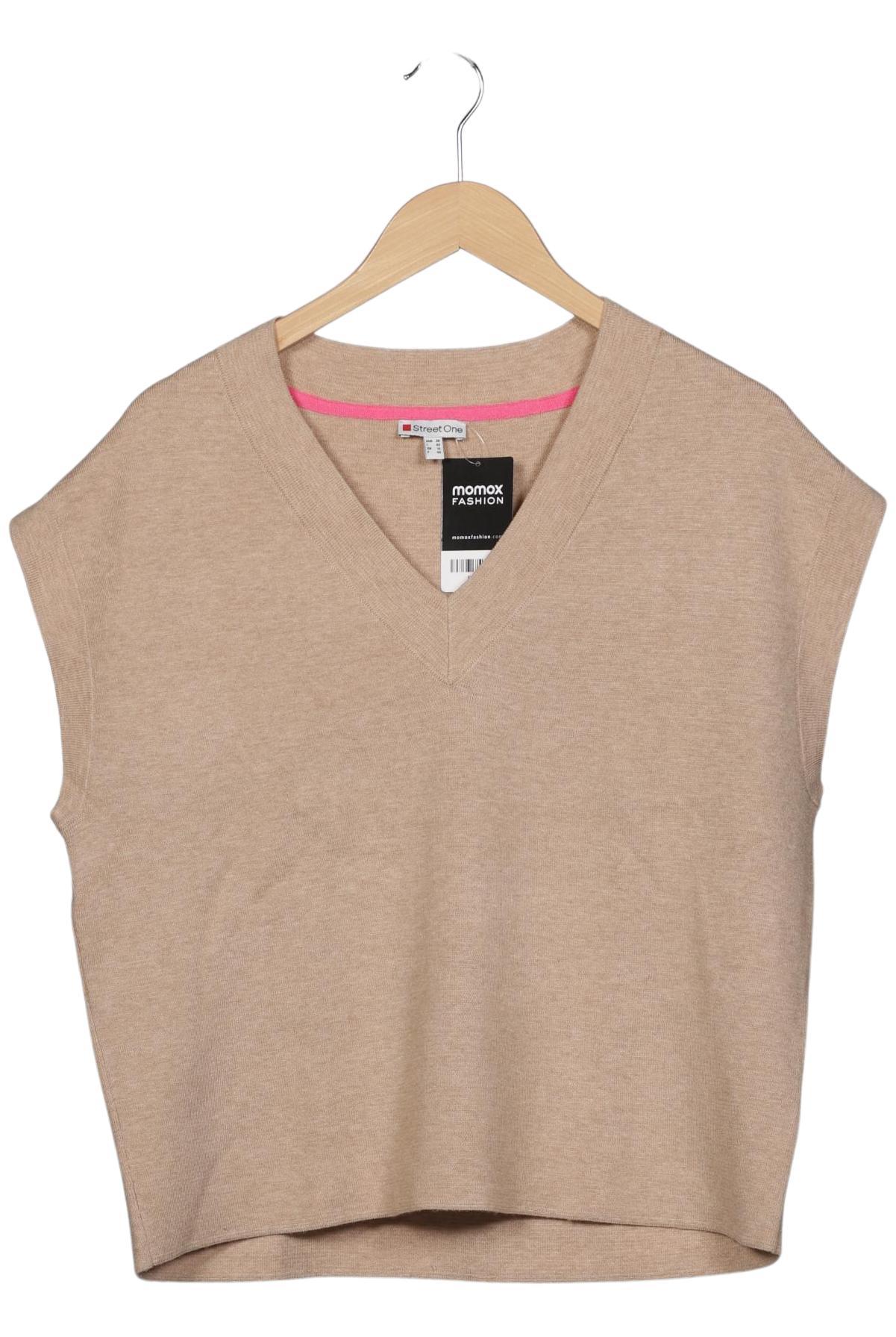 

Street One Damen Pullover, beige, Gr. 38