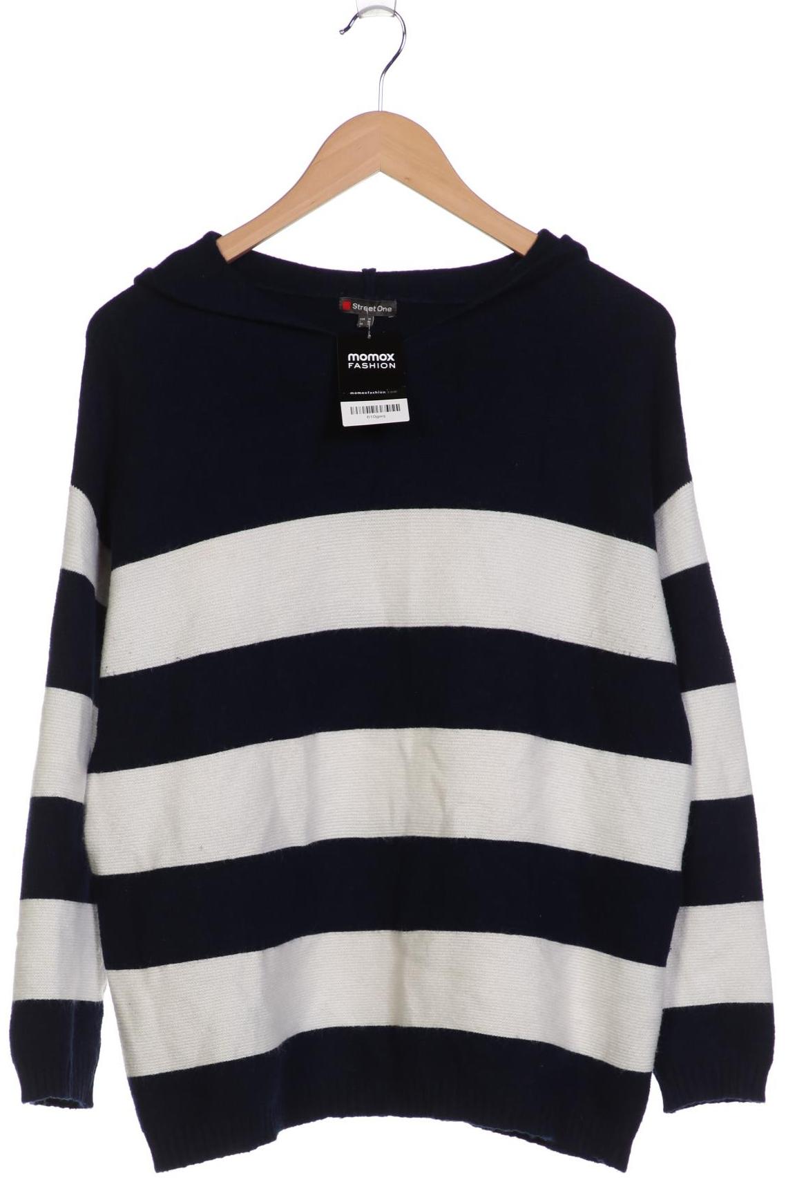 

Street One Damen Kapuzenpullover, marineblau, Gr. 42