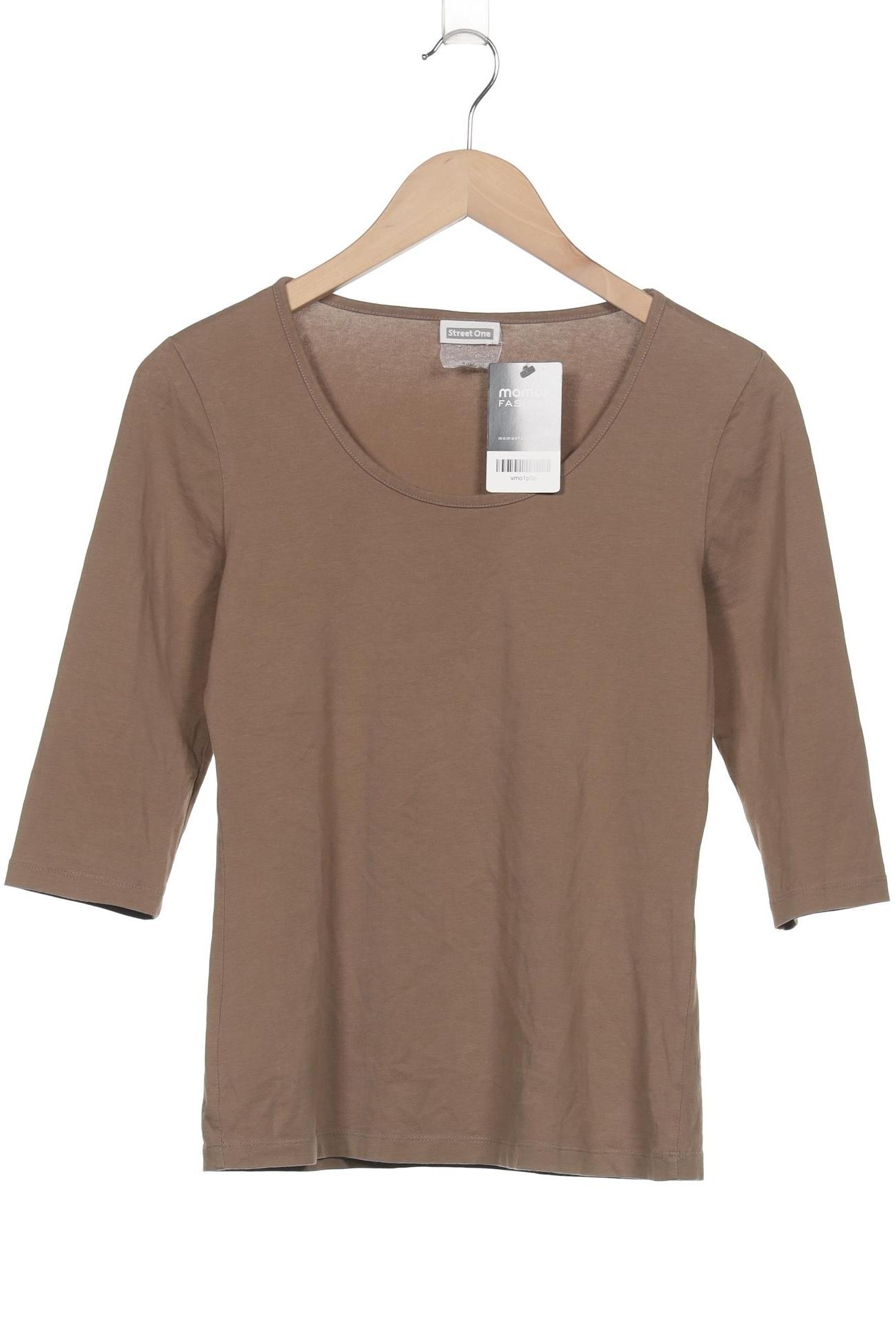 

Street One Damen Langarmshirt, braun, Gr. 38