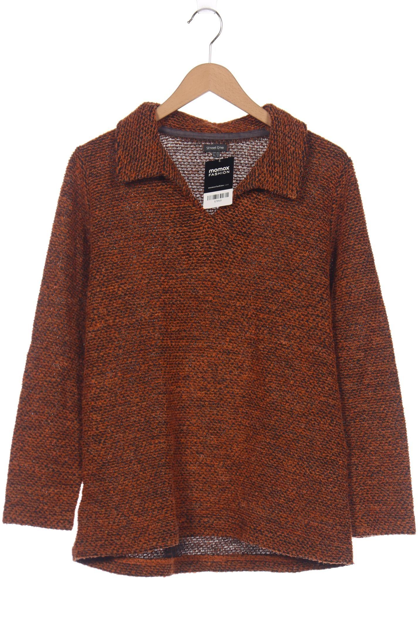 

Street One Damen Pullover, orange, Gr. 40