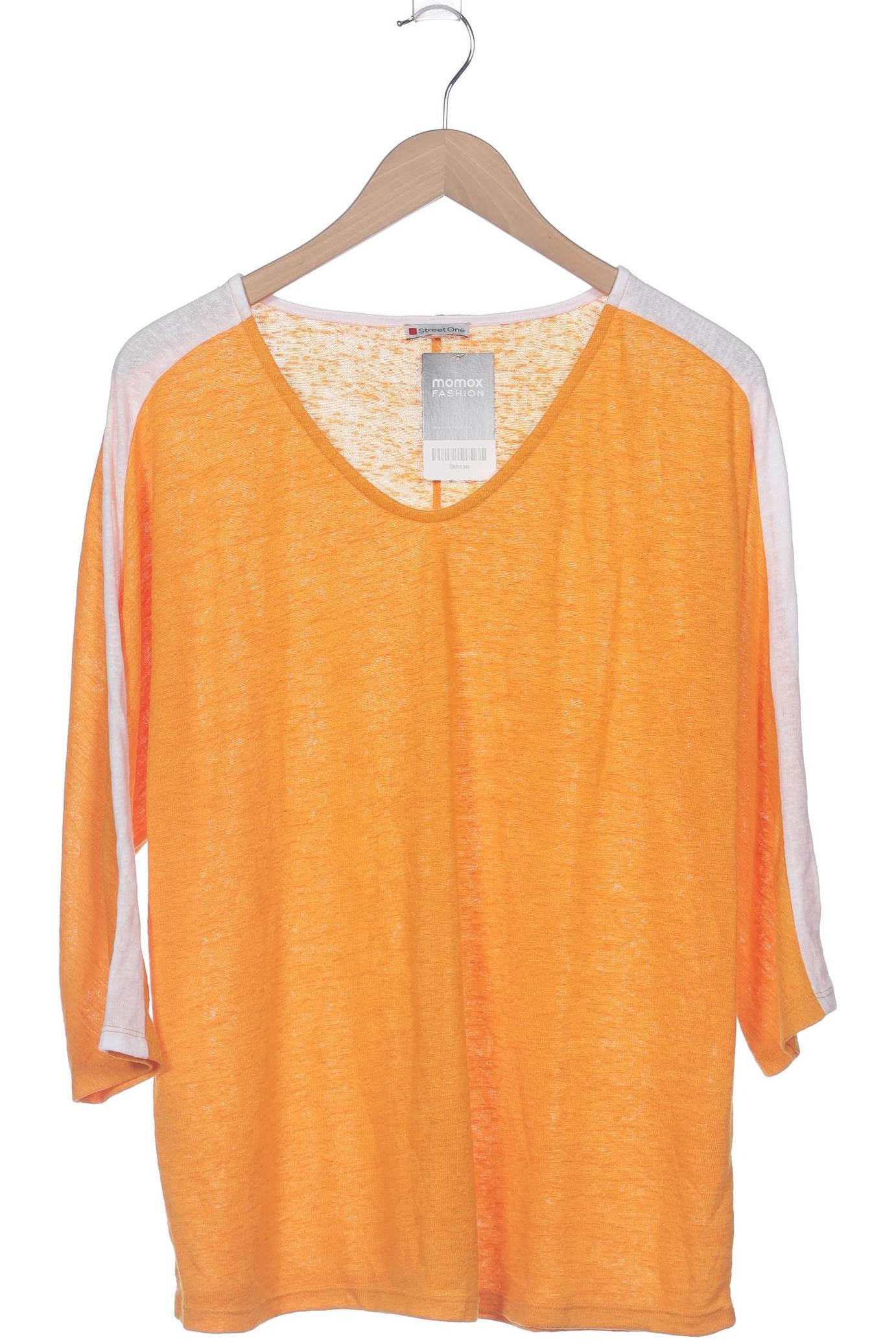 

Street One Damen Langarmshirt, orange, Gr. 44