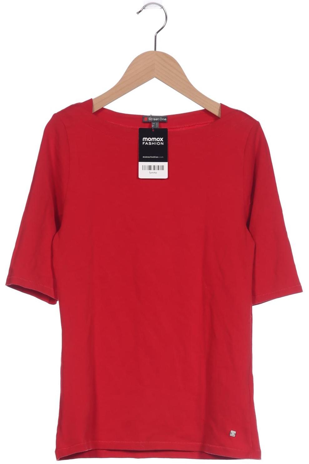 

Street One Damen T-Shirt, rot, Gr. 36