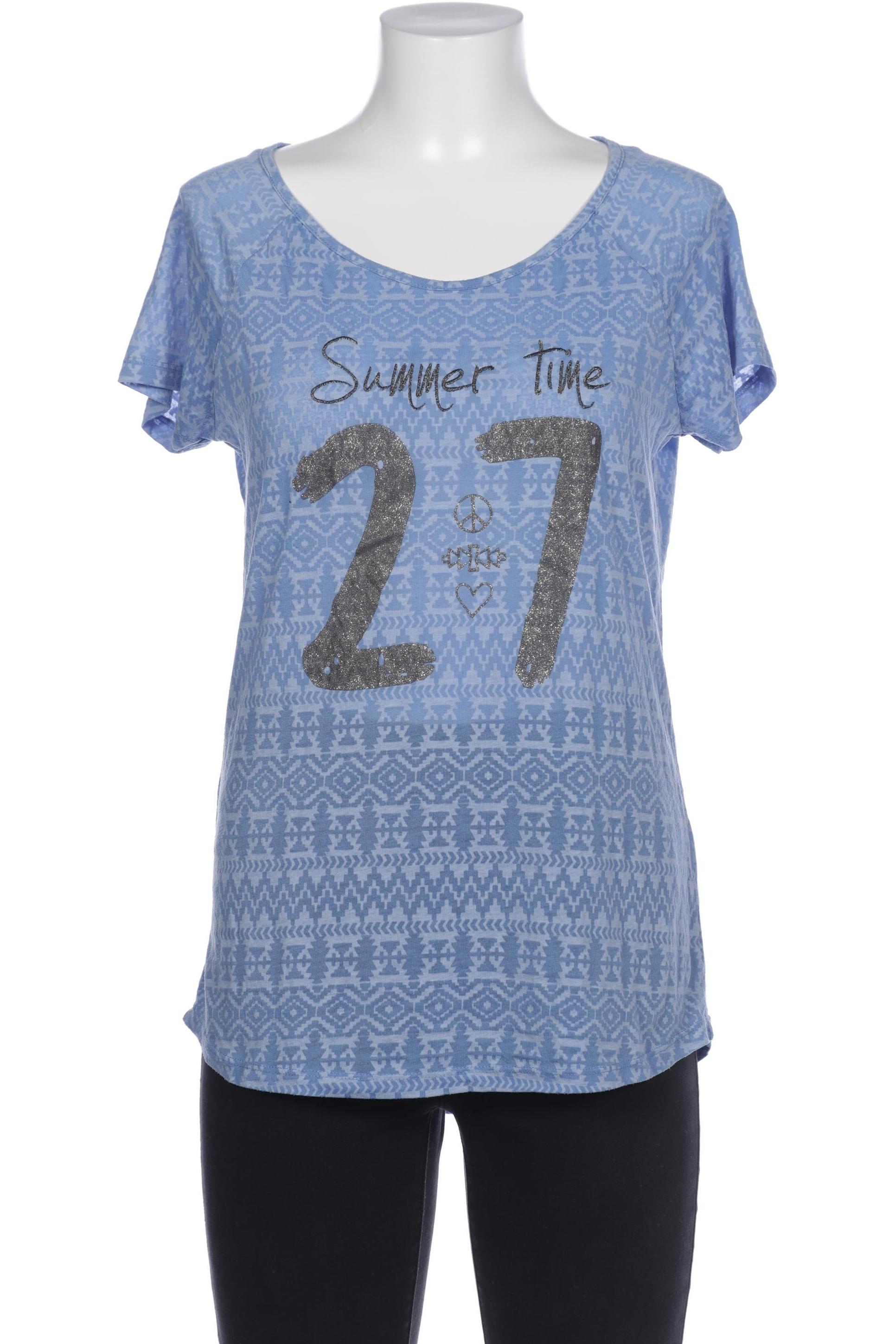 

Street One Damen T-Shirt, blau, Gr. 40