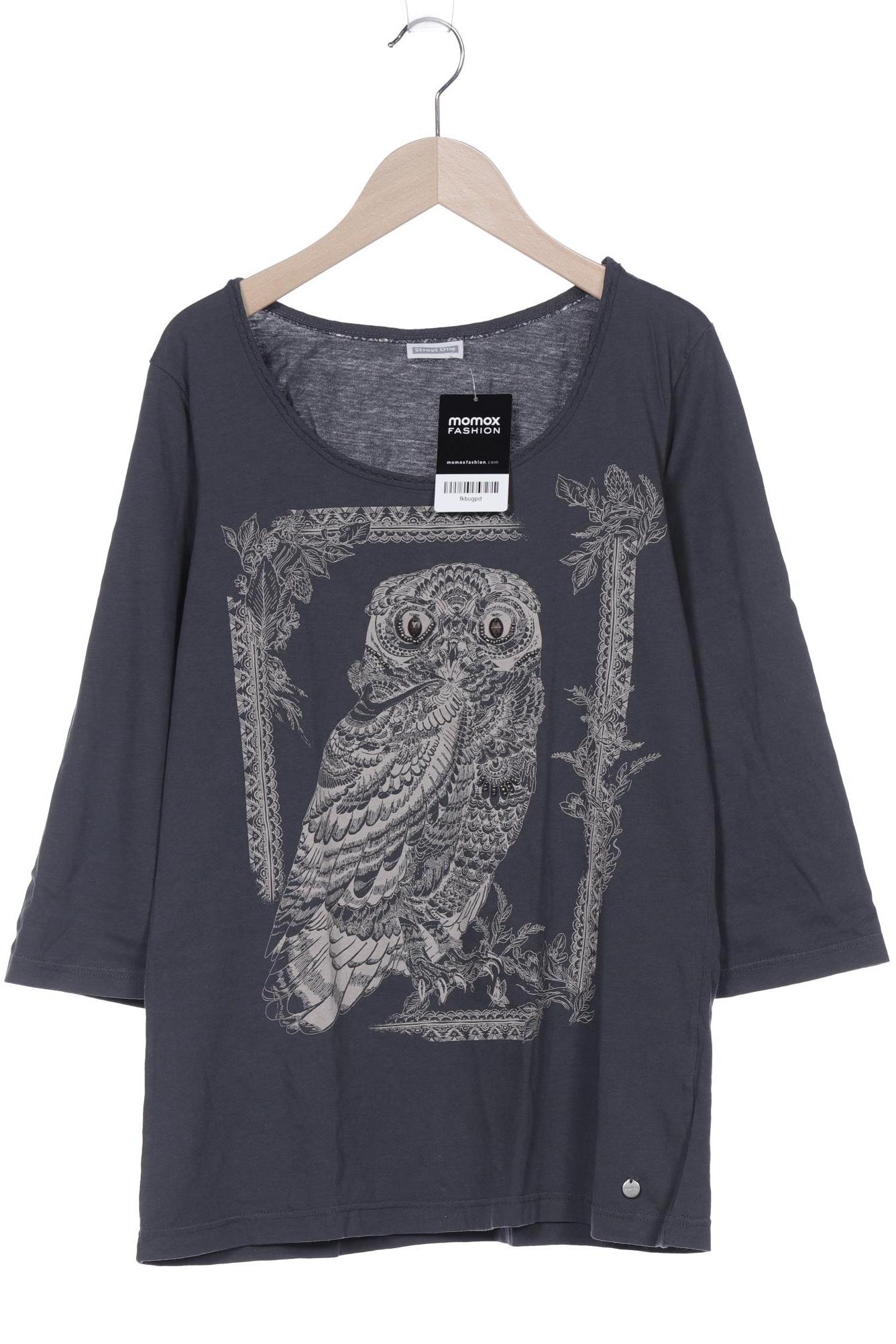 

Street One Damen Langarmshirt, grau, Gr. 40