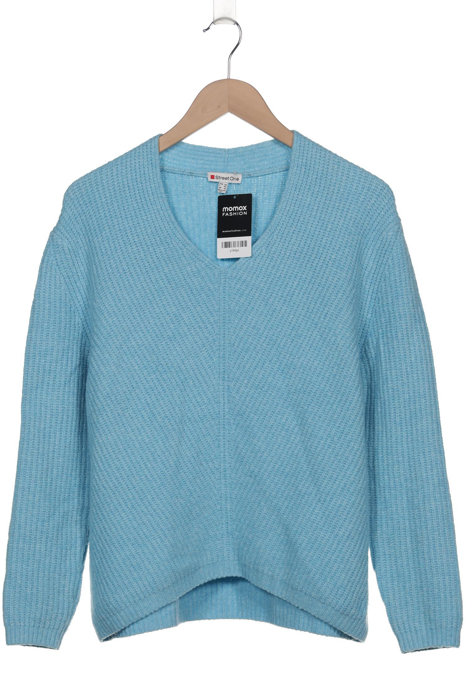 

Street One Damen Pullover, blau, Gr. 40