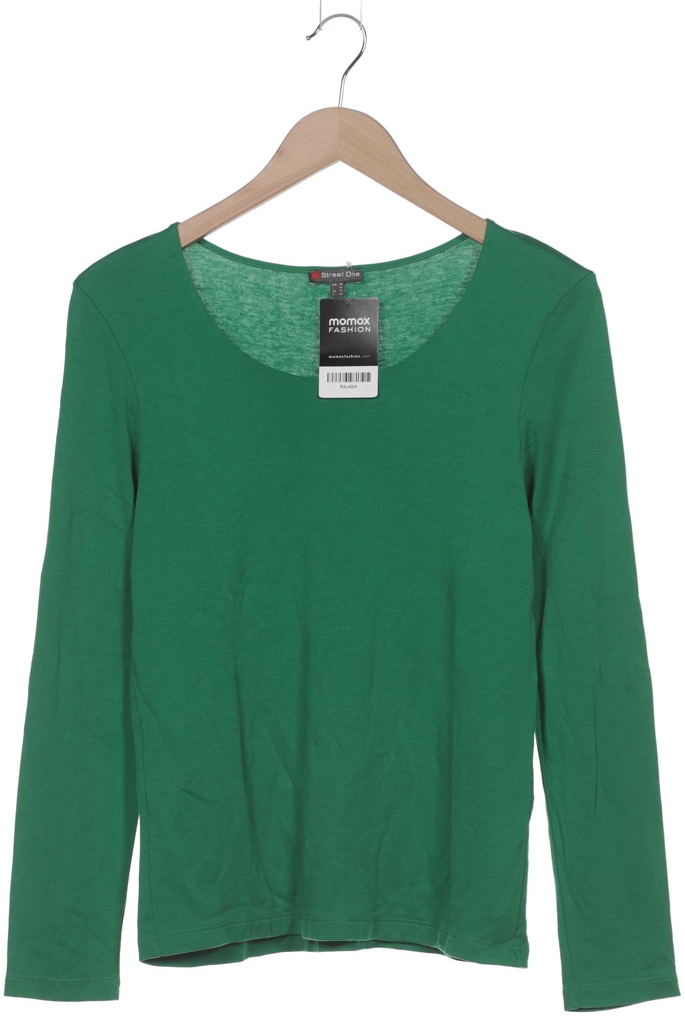 

Street One Damen Langarmshirt, grün, Gr. 38