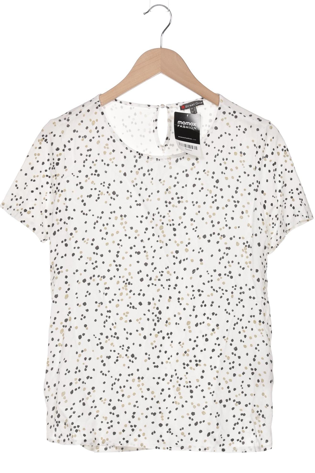 

Street One Damen T-Shirt, weiß, Gr. 36
