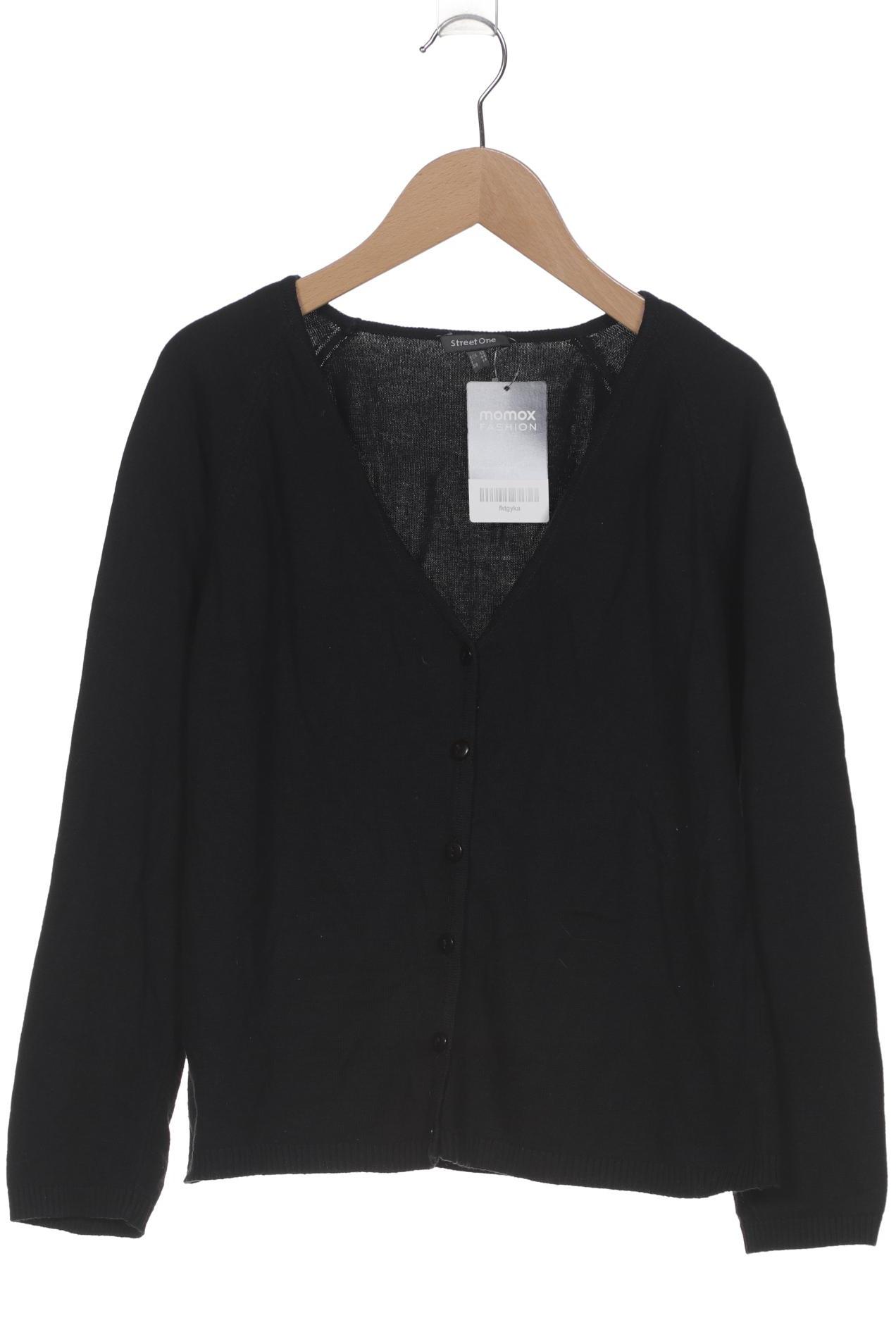 

Street One Damen Strickjacke, schwarz, Gr. 40