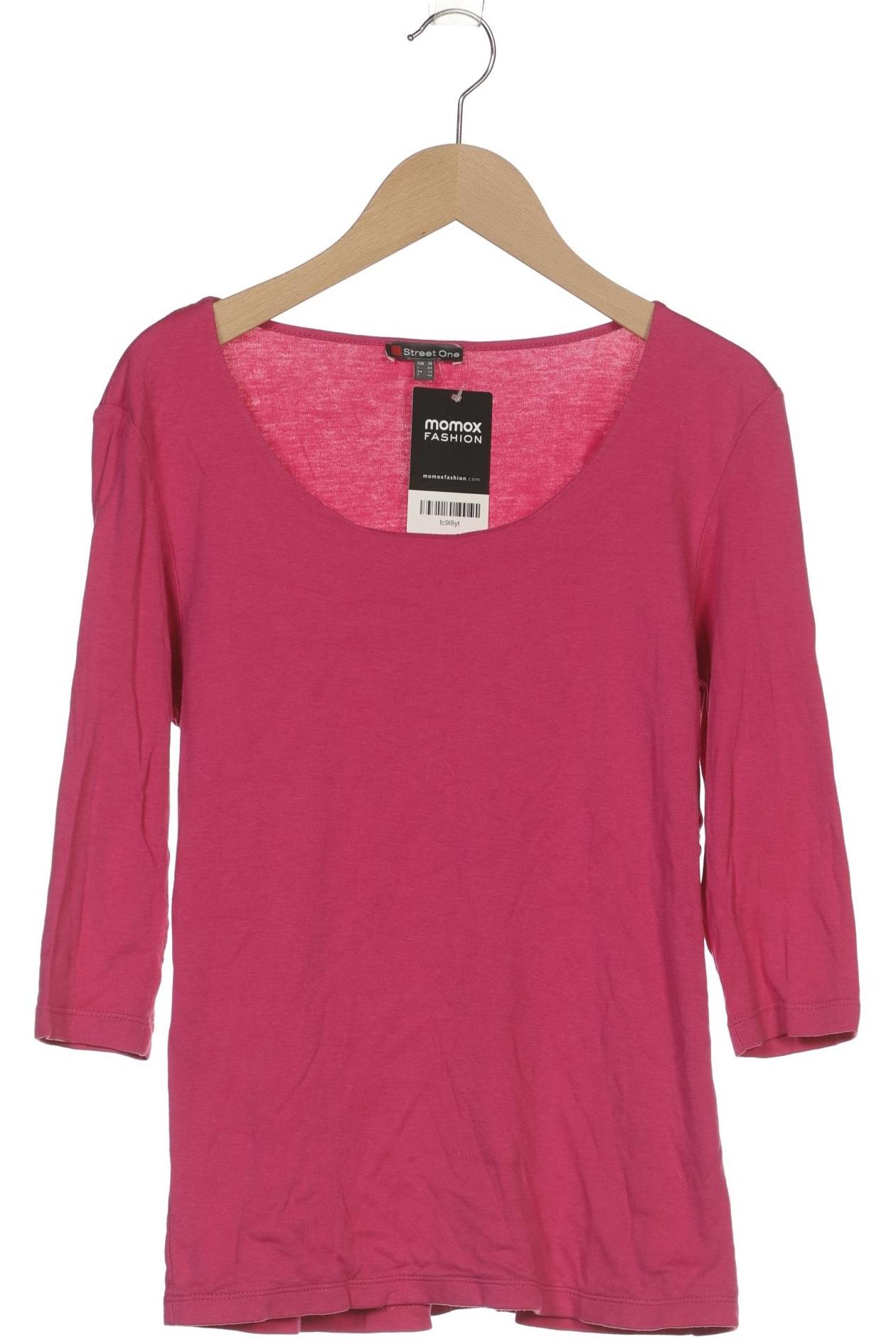 

Street One Damen Langarmshirt, pink, Gr. 38