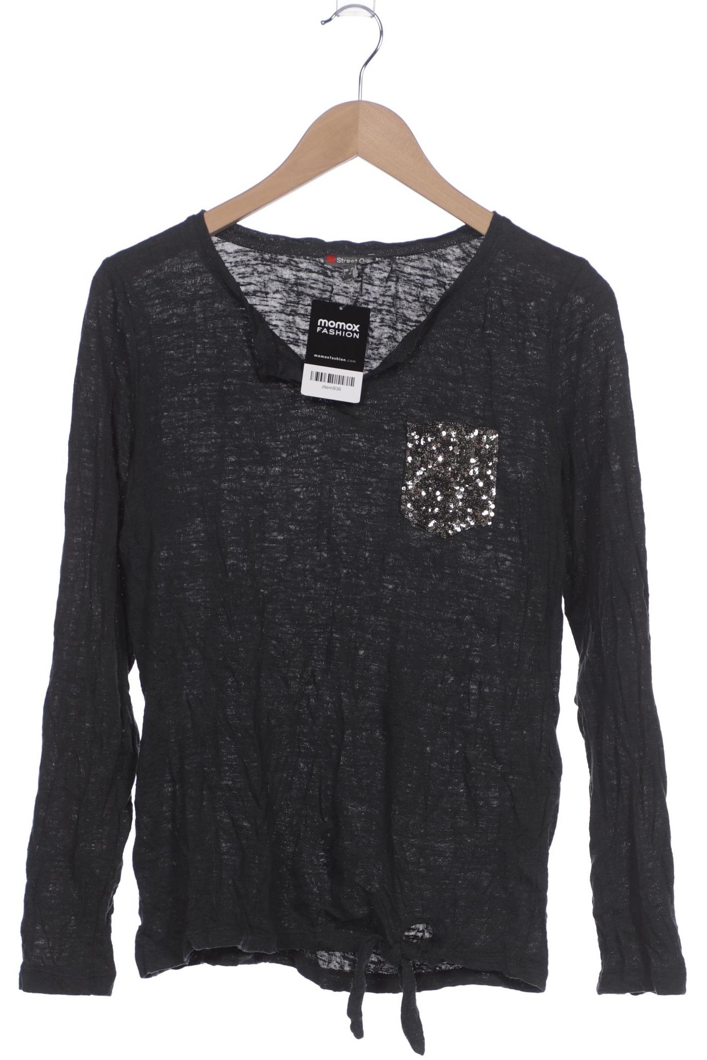 

Street One Damen Langarmshirt, grau, Gr. 34