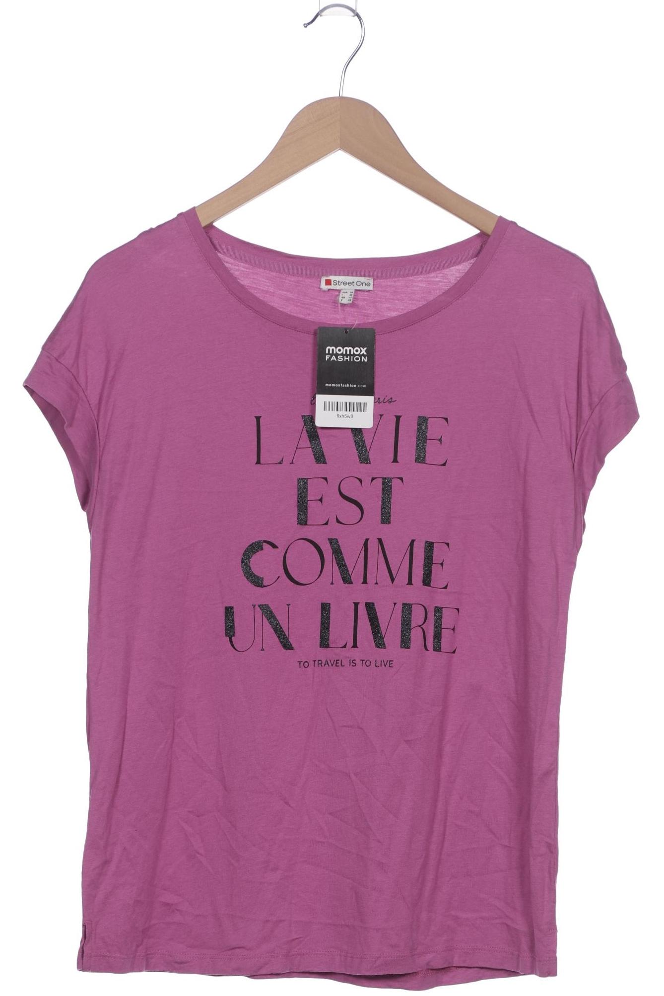 

Street One Damen T-Shirt, pink, Gr. 38