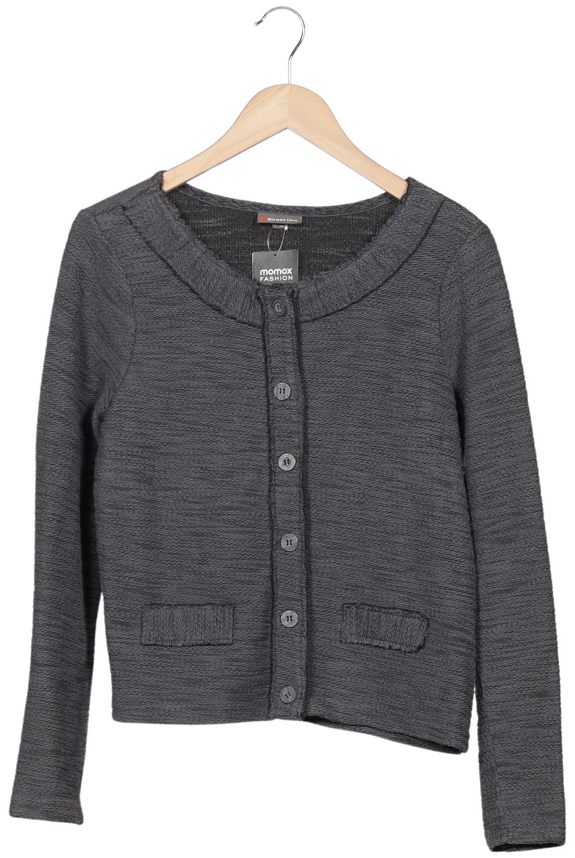 

Street One Damen Strickjacke, grau, Gr. 40