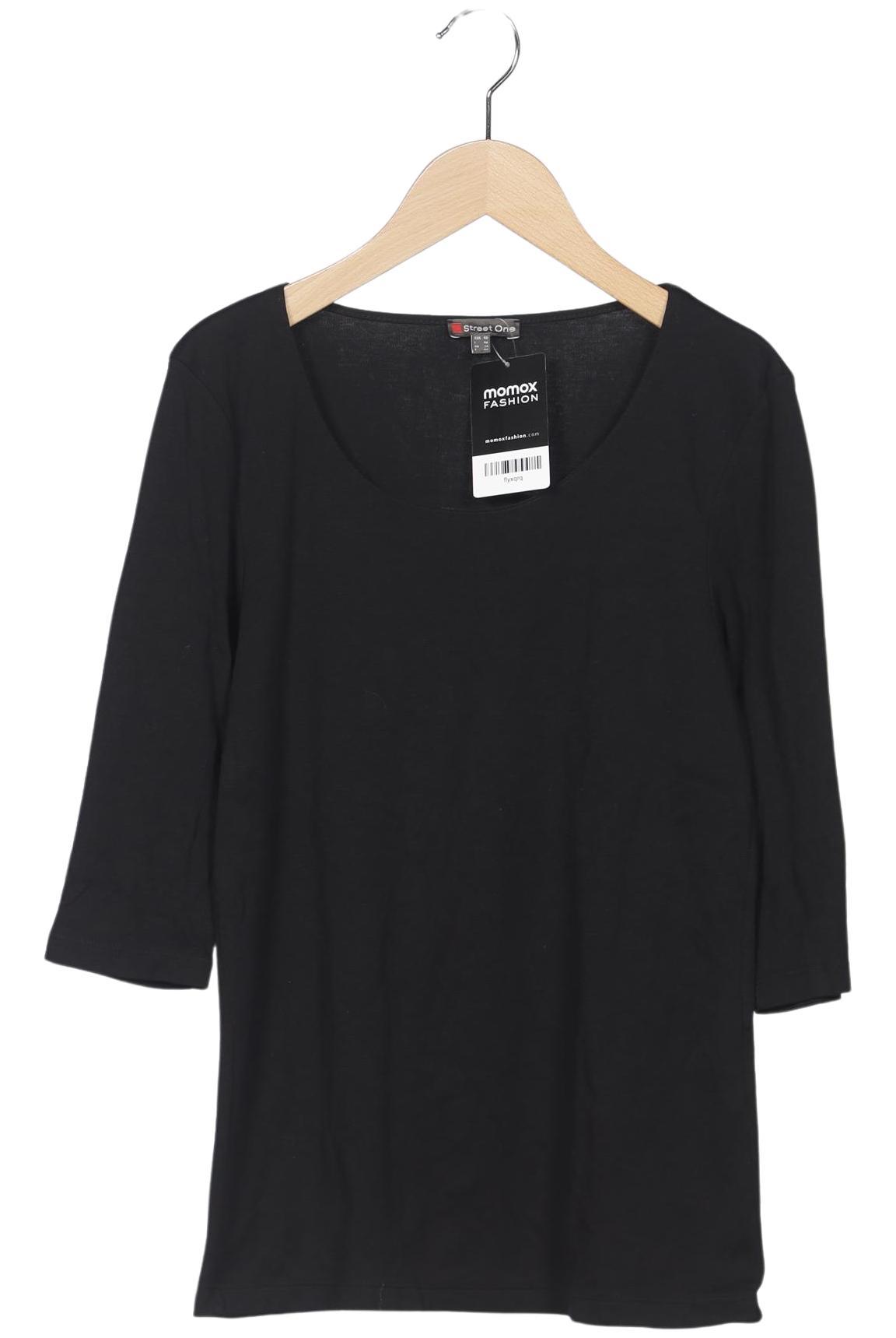 

Street One Damen Langarmshirt, schwarz, Gr. 40
