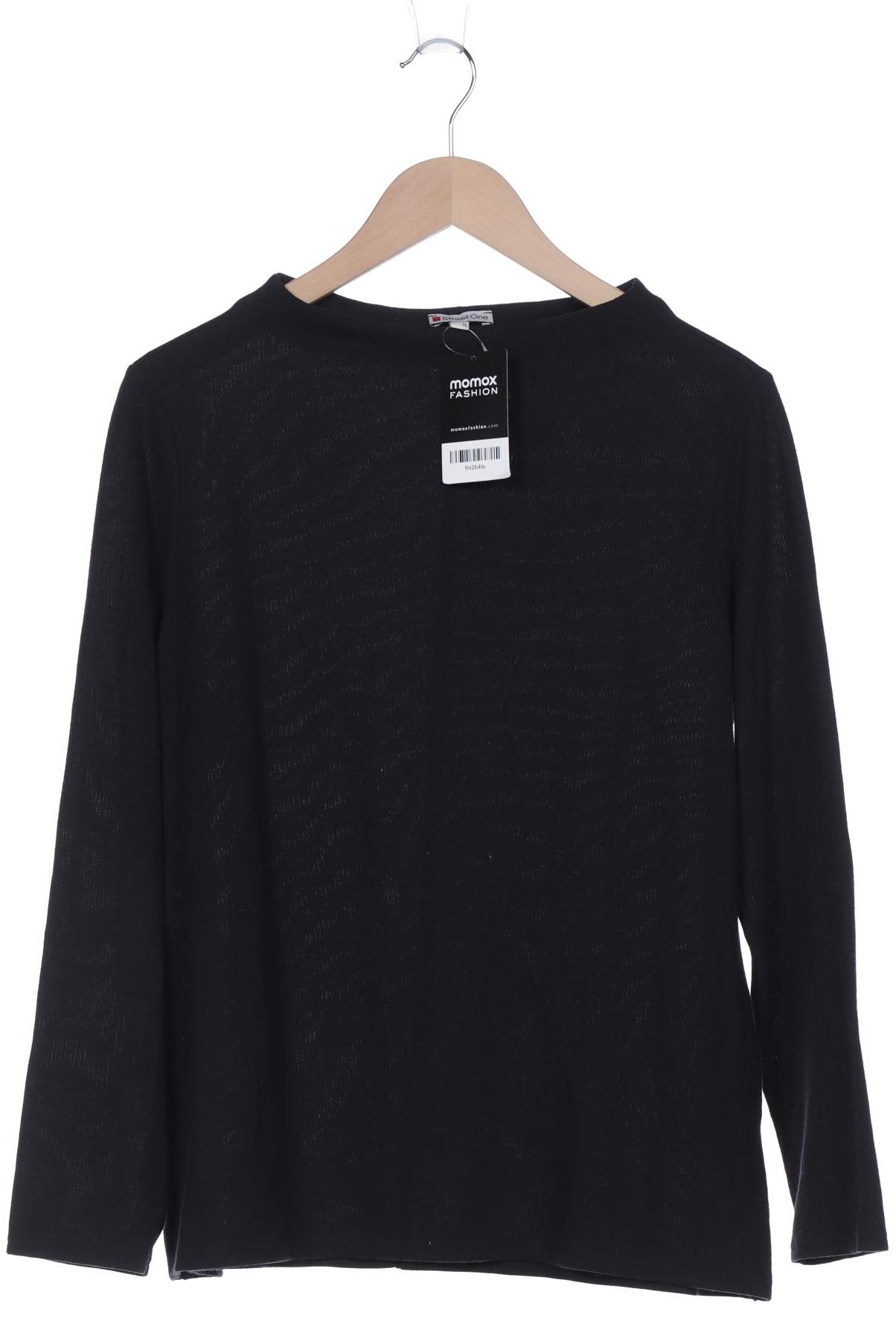 

Street One Damen Langarmshirt, schwarz, Gr. 42