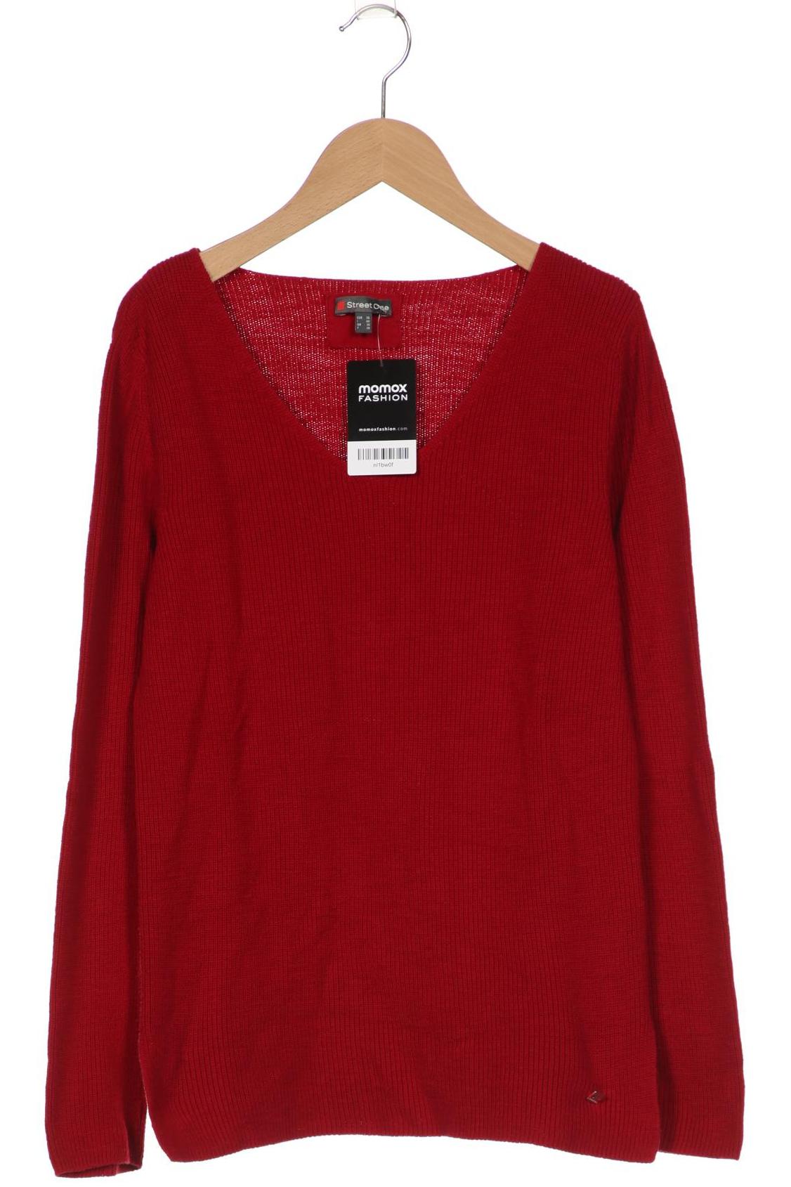 

Street One Damen Pullover, bordeaux, Gr. 36