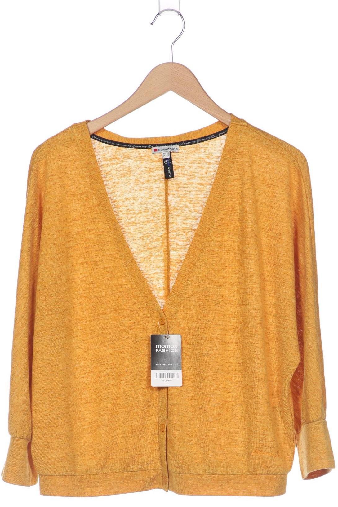 

Street One Damen Strickjacke, gelb, Gr. 40