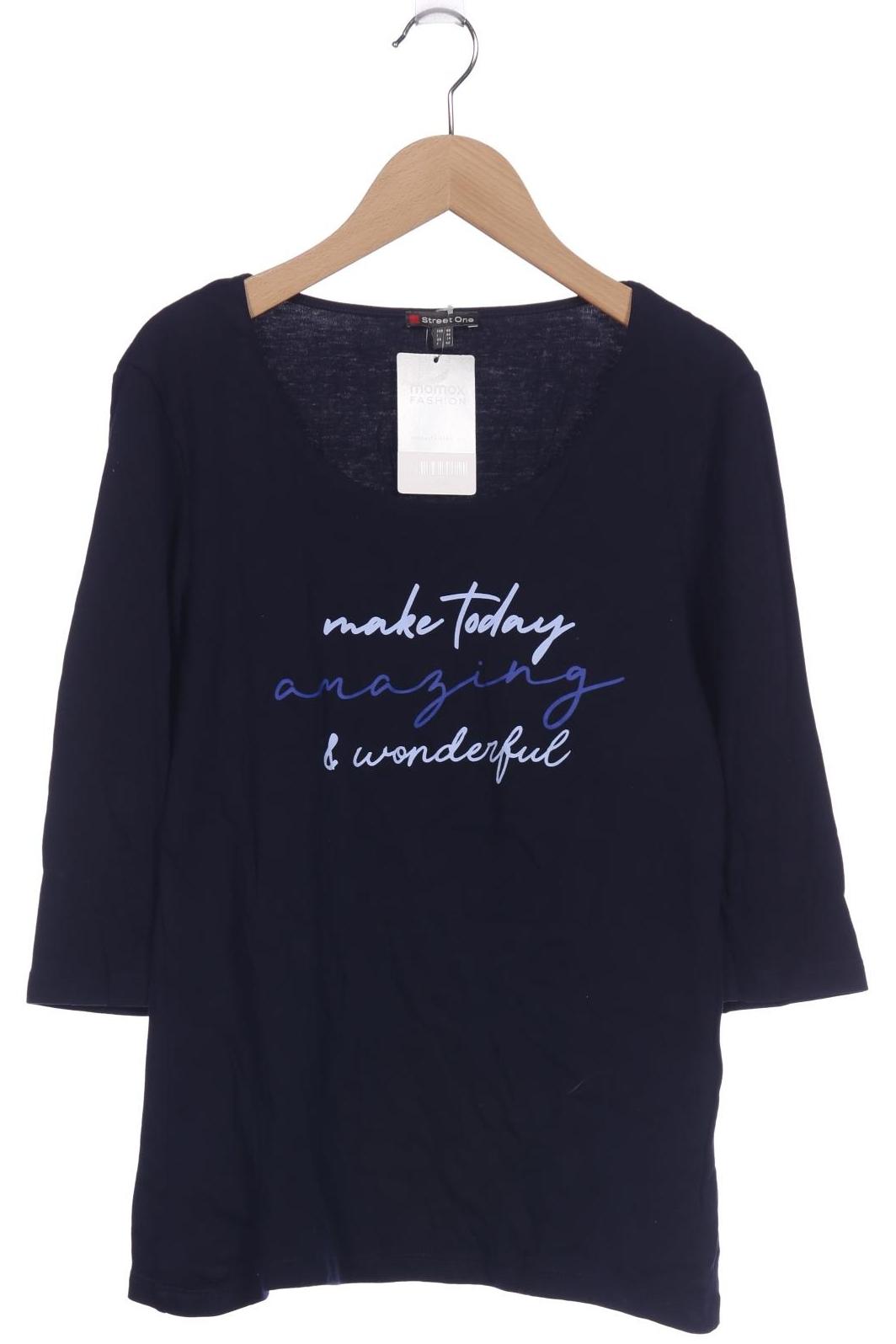 

Street One Damen Langarmshirt, marineblau, Gr. 40
