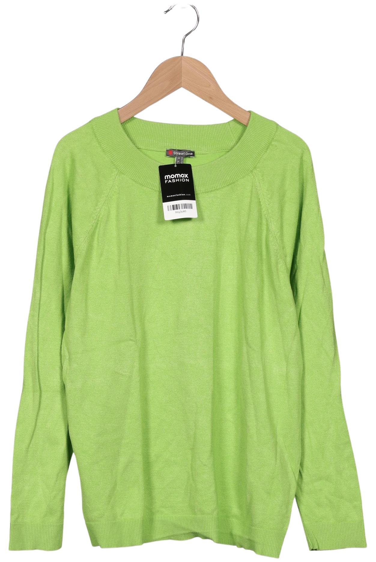 

Street One Damen Pullover, grün, Gr. 38
