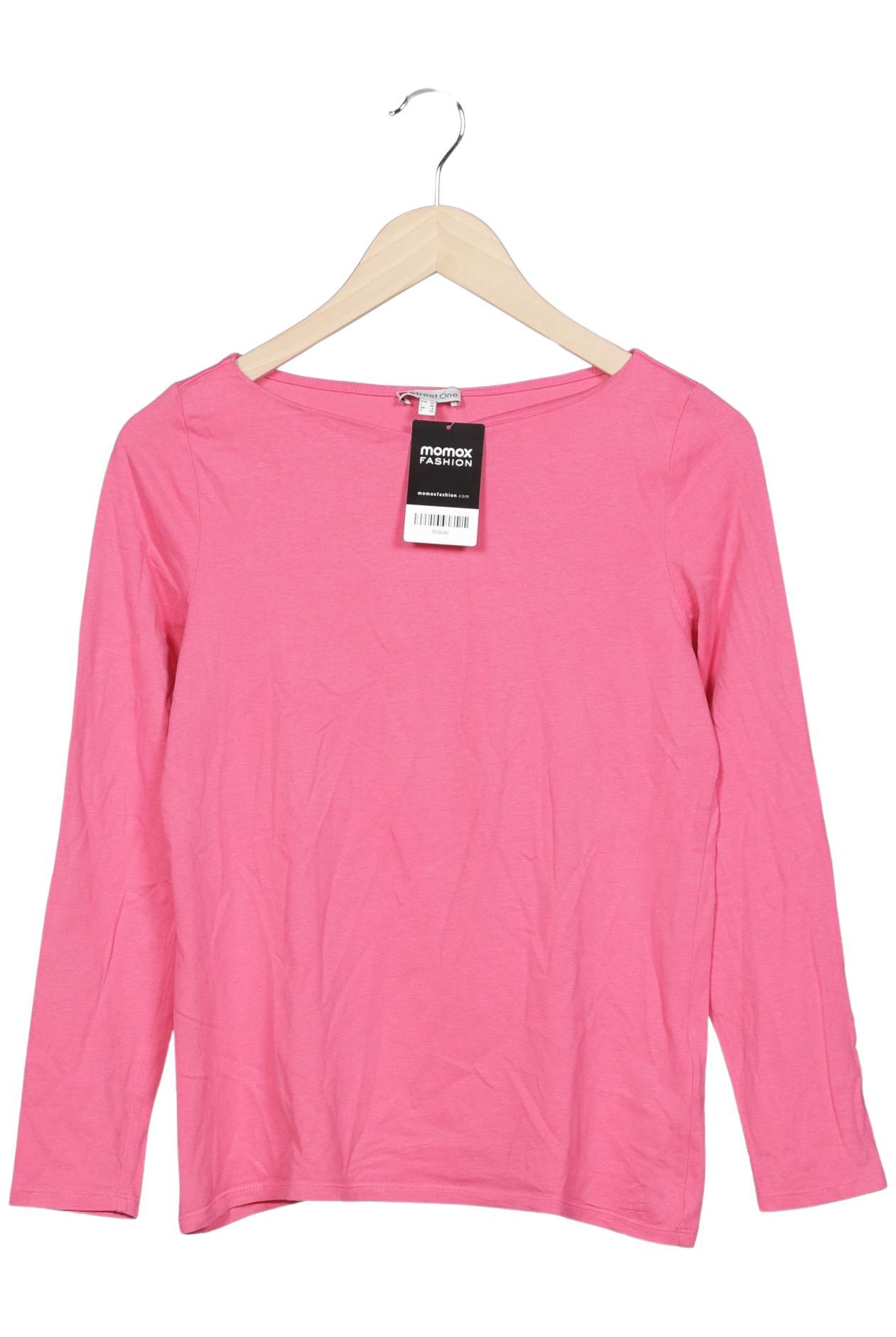 

Street One Damen Langarmshirt, pink, Gr. 34