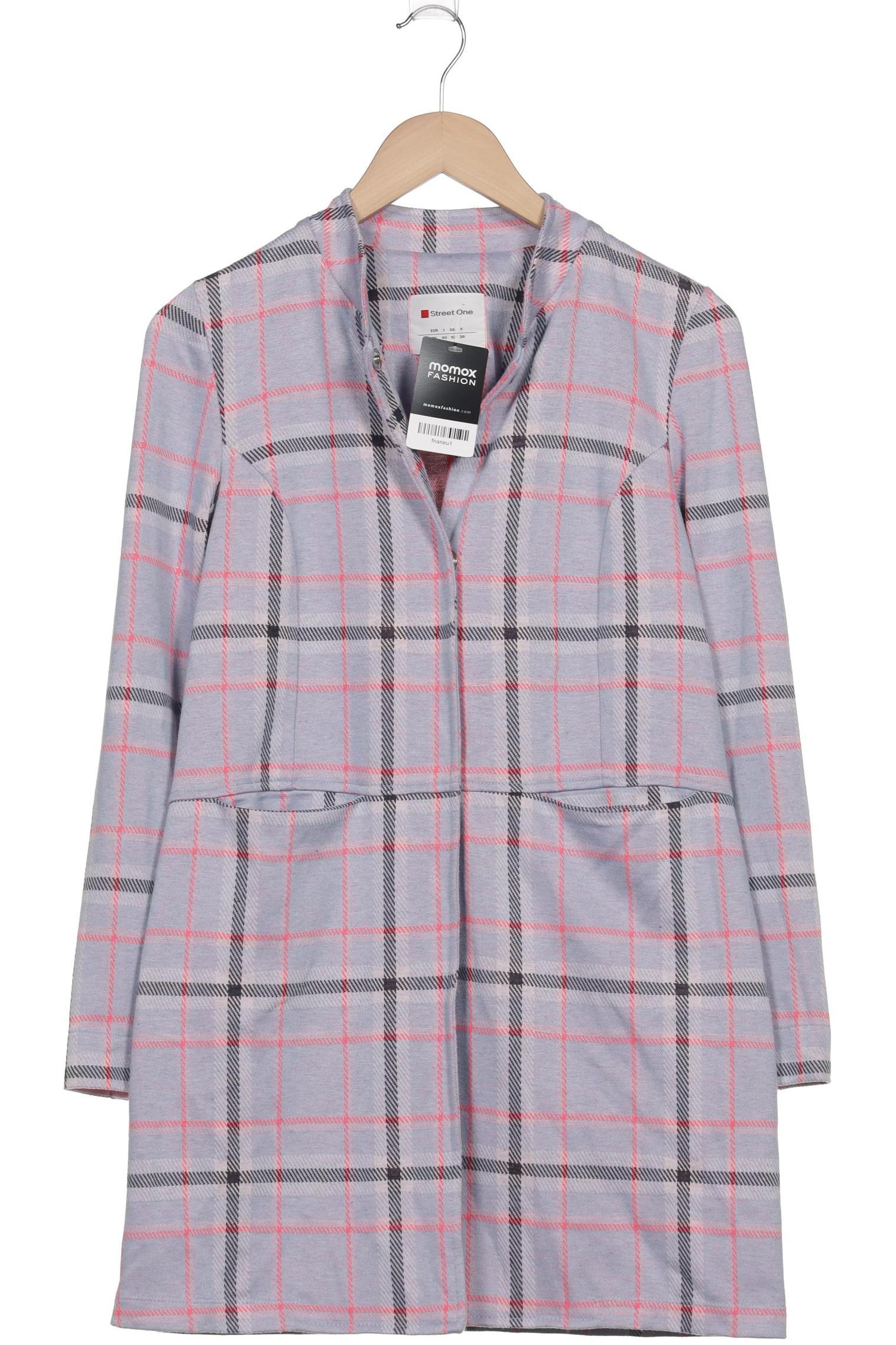 

Street One Damen Strickjacke, hellblau, Gr. 36