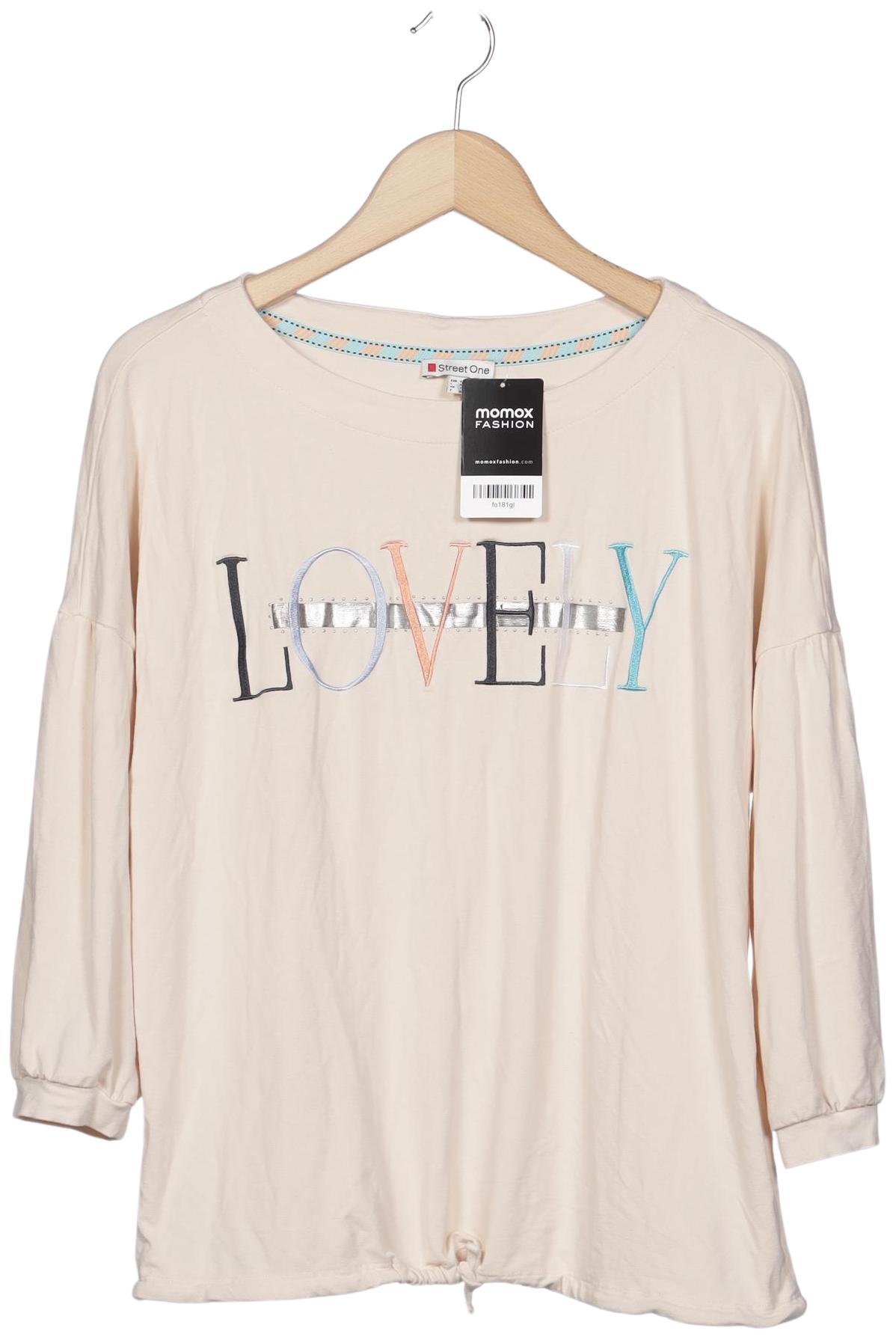 

Street One Damen Langarmshirt, beige, Gr. 42