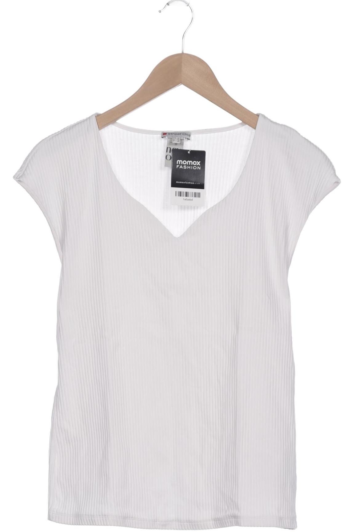 

Street One Damen T-Shirt, weiß, Gr. 40