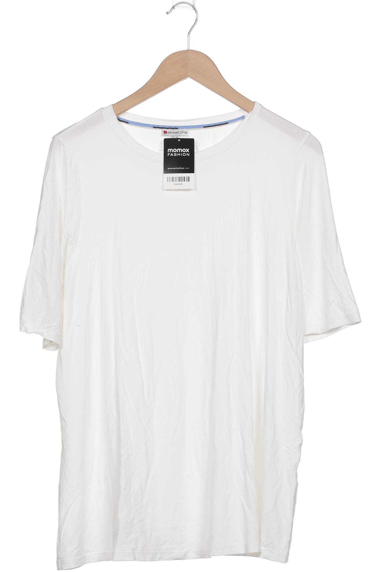 

Street One Damen T-Shirt, weiß, Gr. 40
