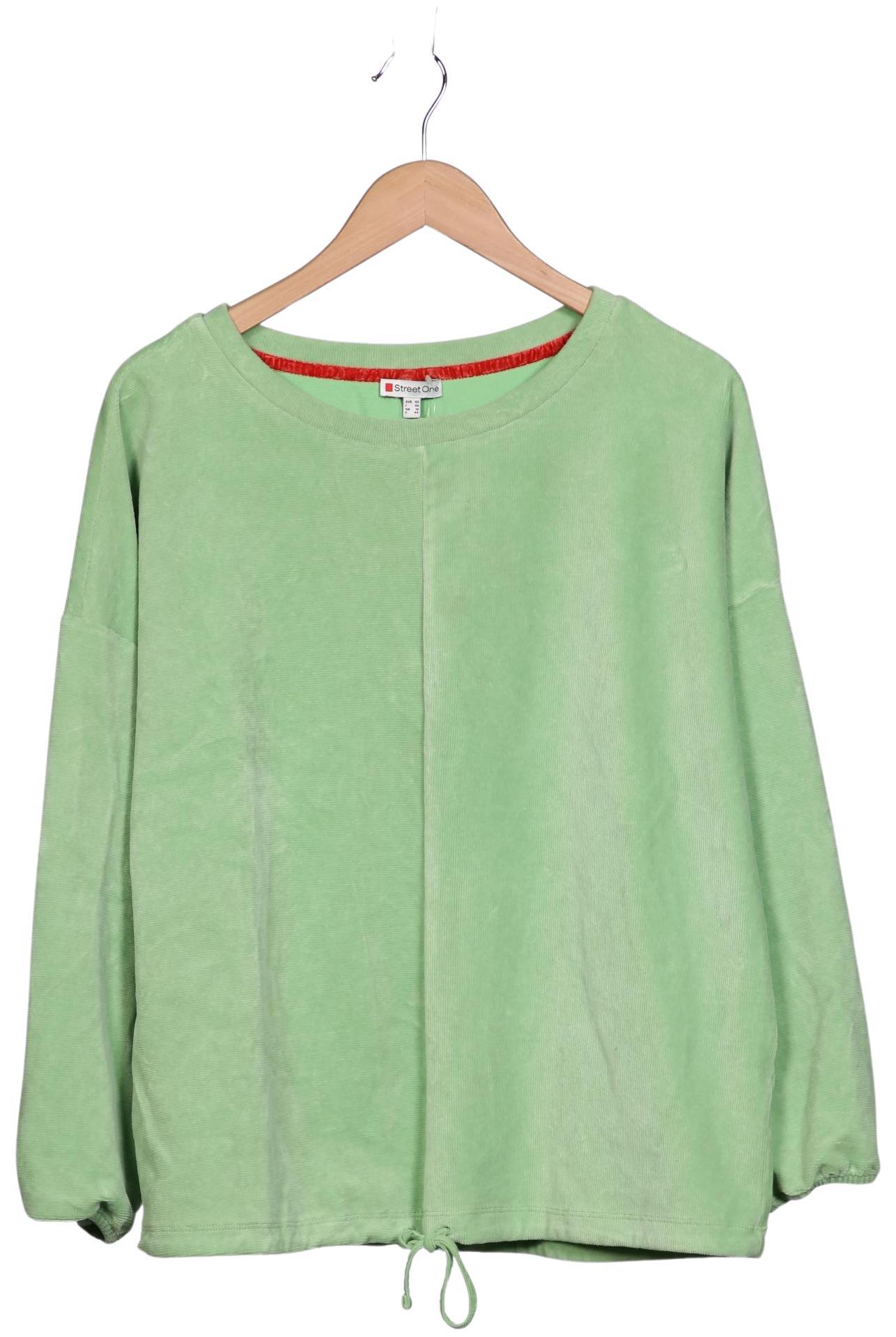 

Street One Damen Sweatshirt, hellgrün, Gr. 42
