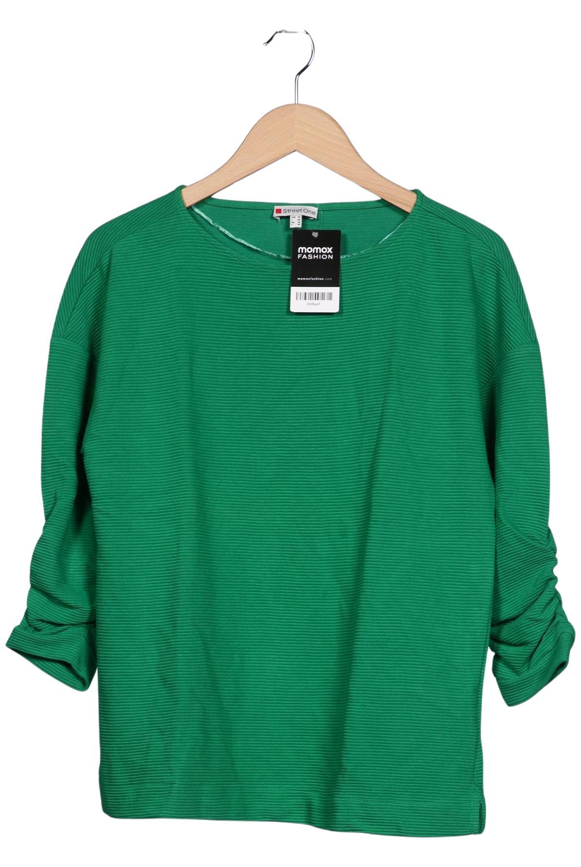 

Street One Damen Sweatshirt, grün, Gr. 36
