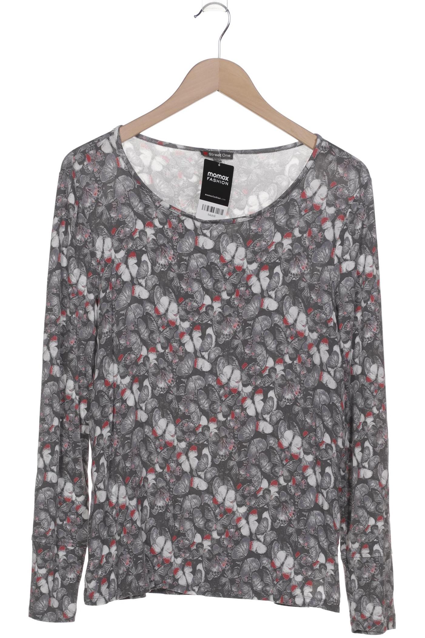 

Street One Damen Langarmshirt, grau, Gr. 40