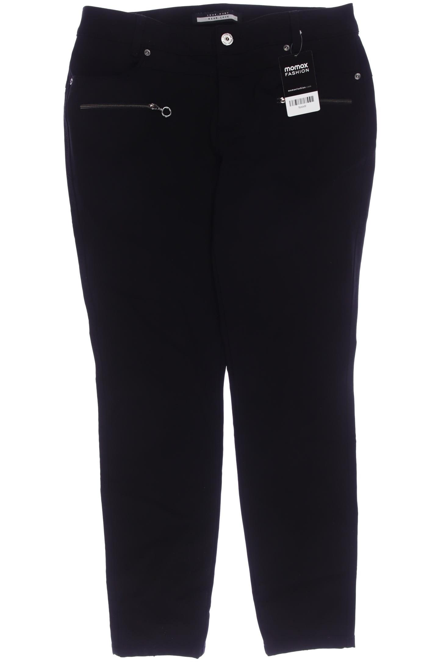 Thumbnail - Street One Damen Stoffhose, schwarz, Gr. 40
