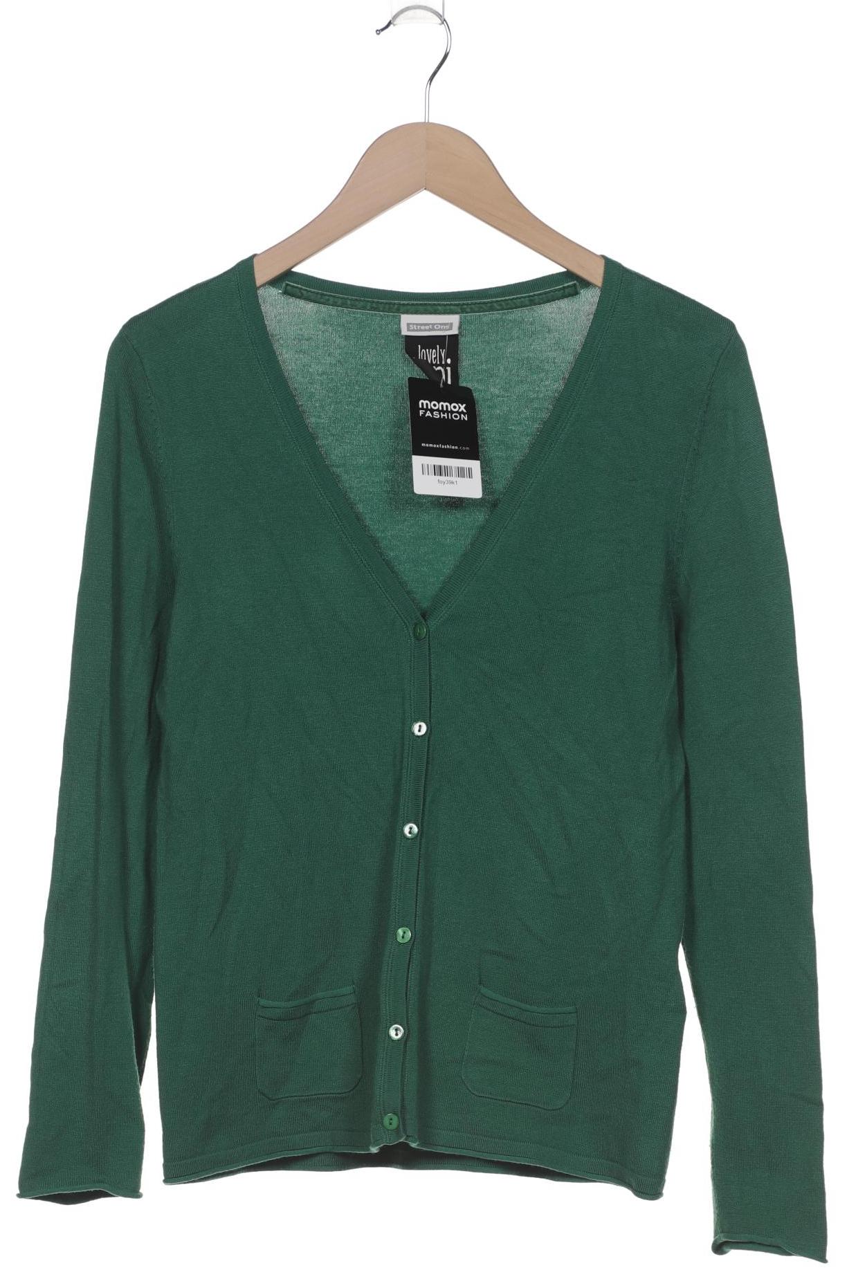 

Street One Damen Strickjacke, grün, Gr. 38