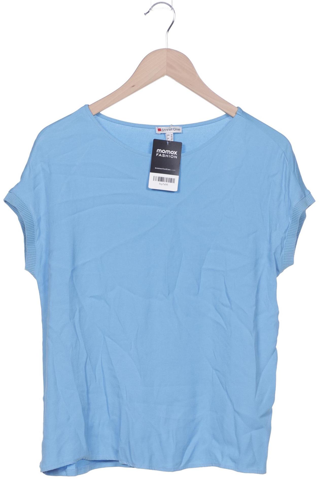 

Street One Damen T-Shirt, blau, Gr. 38