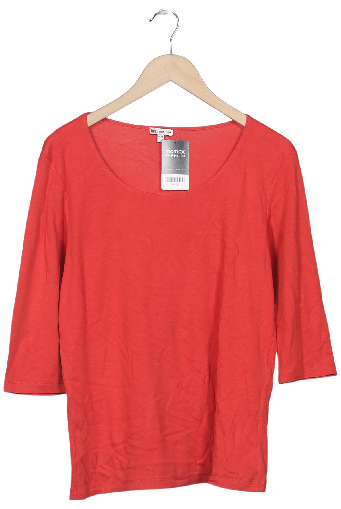 

Street One Damen Langarmshirt, rot, Gr. 44