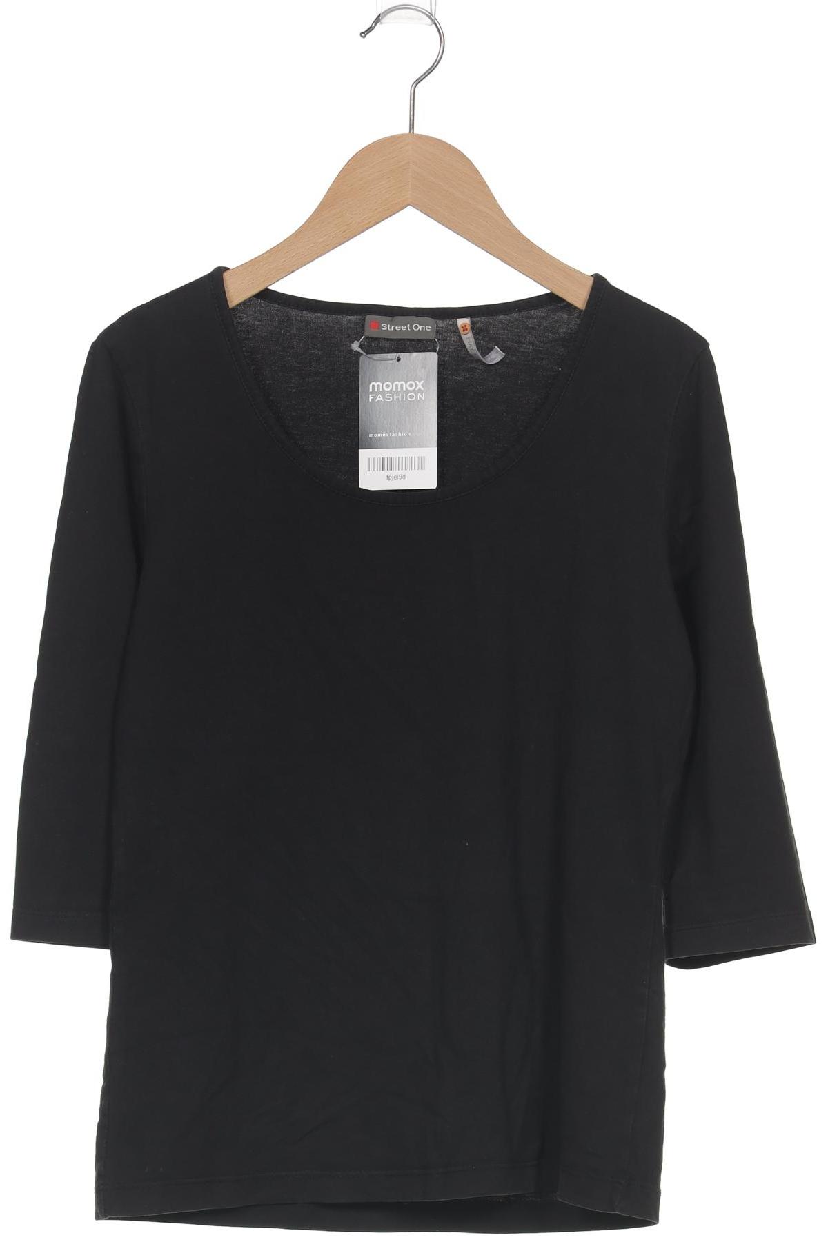 

Street One Damen T-Shirt, schwarz, Gr. 38