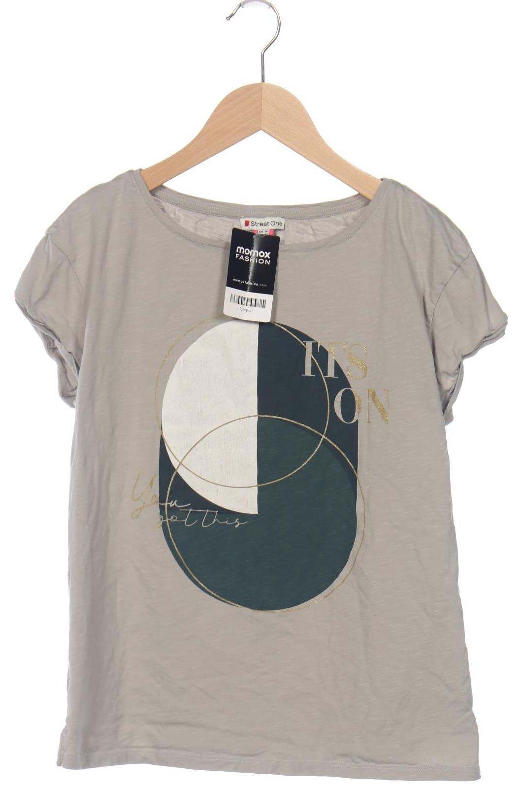 

Street One Damen T-Shirt, grau, Gr. 38