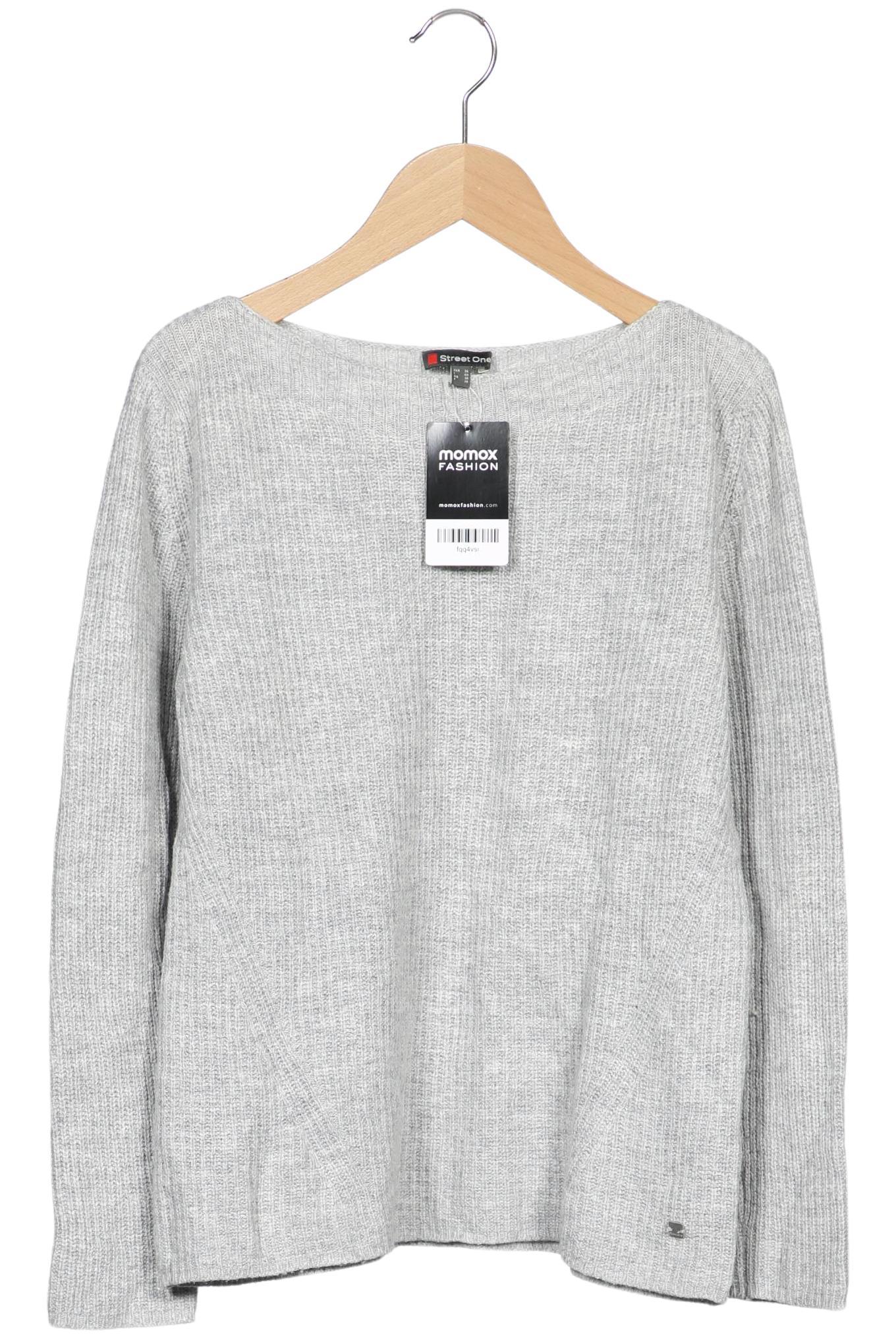 

Street One Damen Pullover, grau, Gr. 36