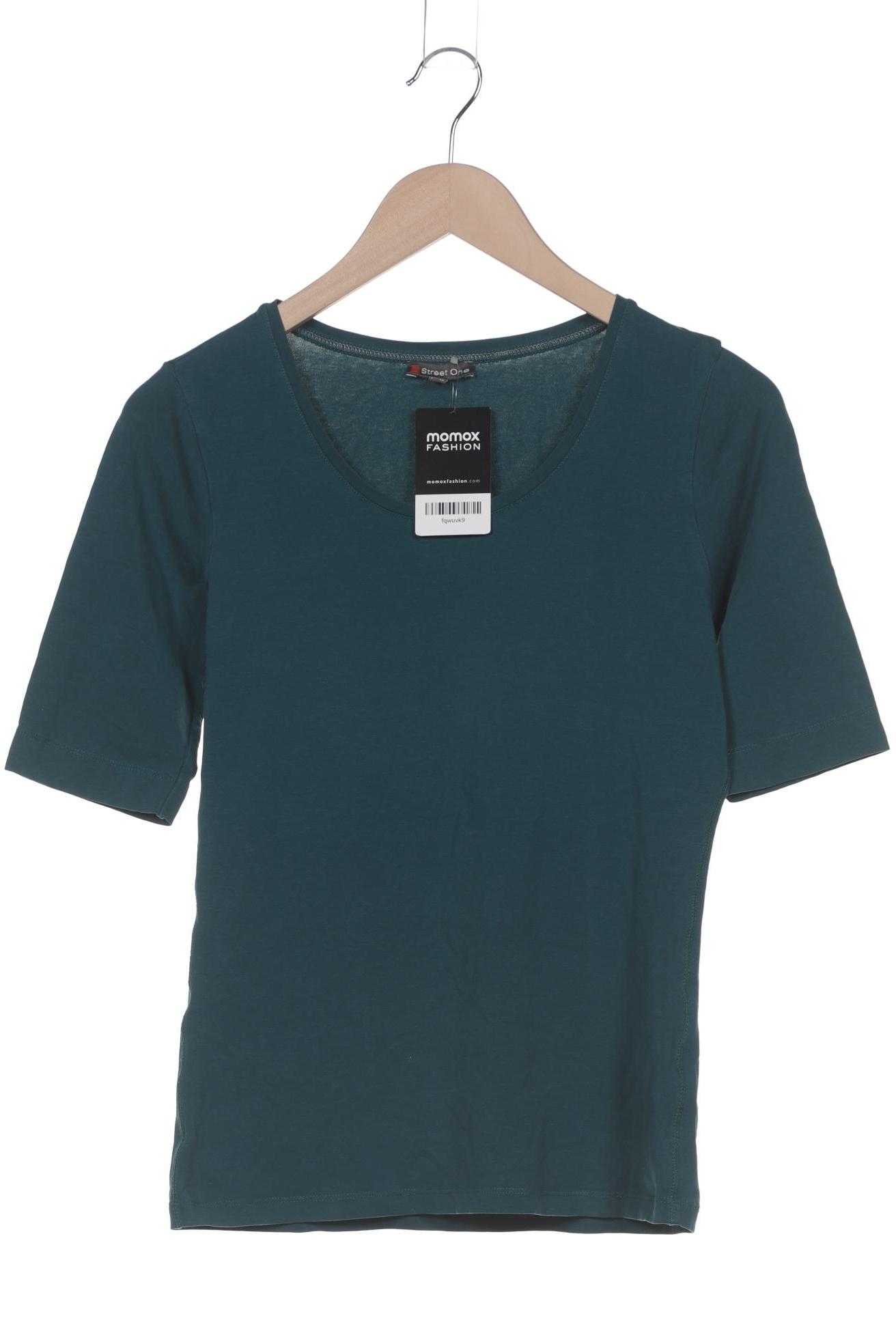 

Street One Damen T-Shirt, türkis, Gr. 38