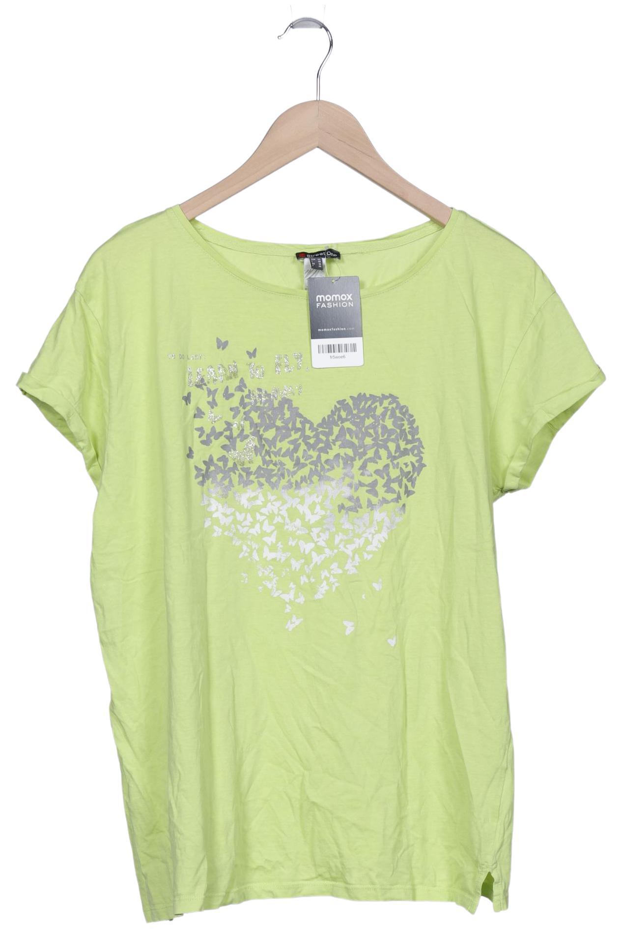 

Street One Damen T-Shirt, hellgrün, Gr. 44