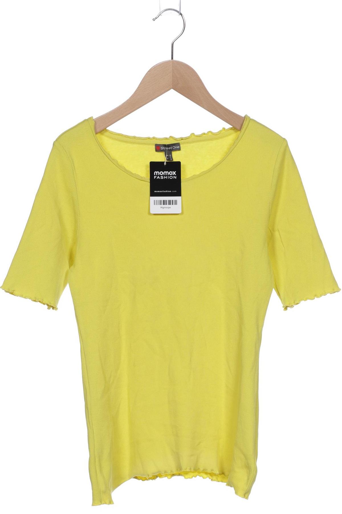 

Street One Damen T-Shirt, gelb, Gr. 38