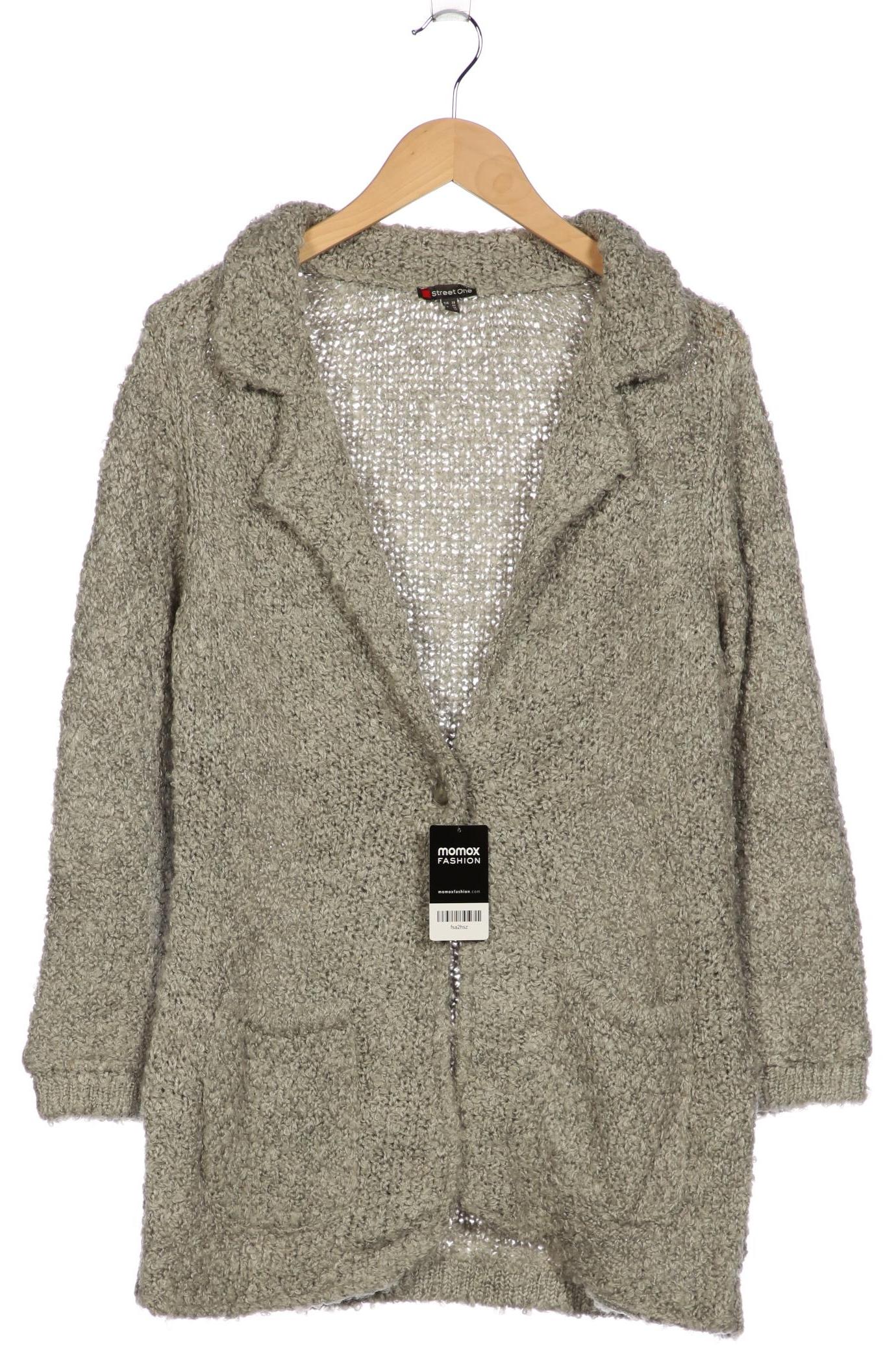 

Street One Damen Strickjacke, grau, Gr. 38