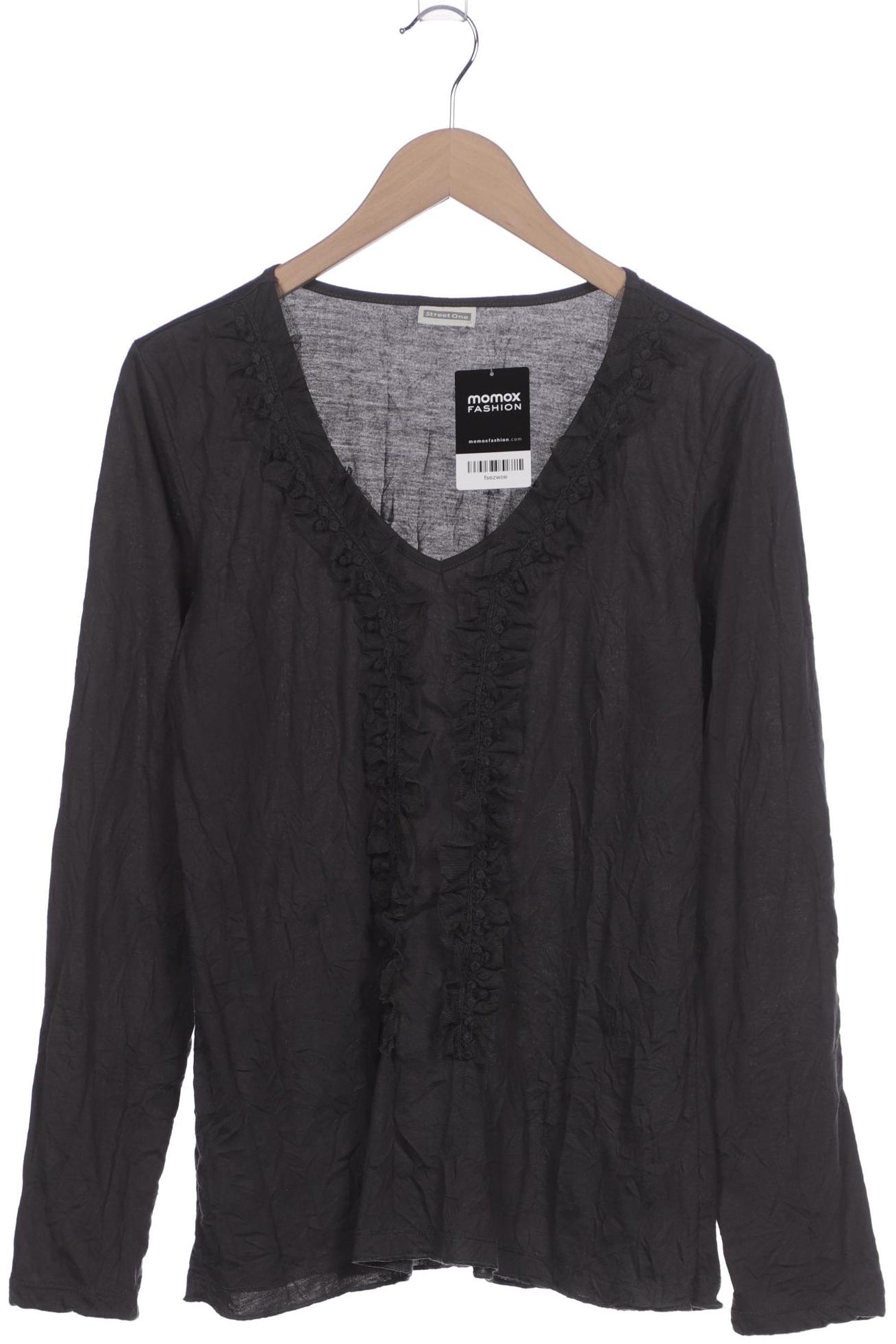 

Street One Damen Langarmshirt, grau, Gr. 42