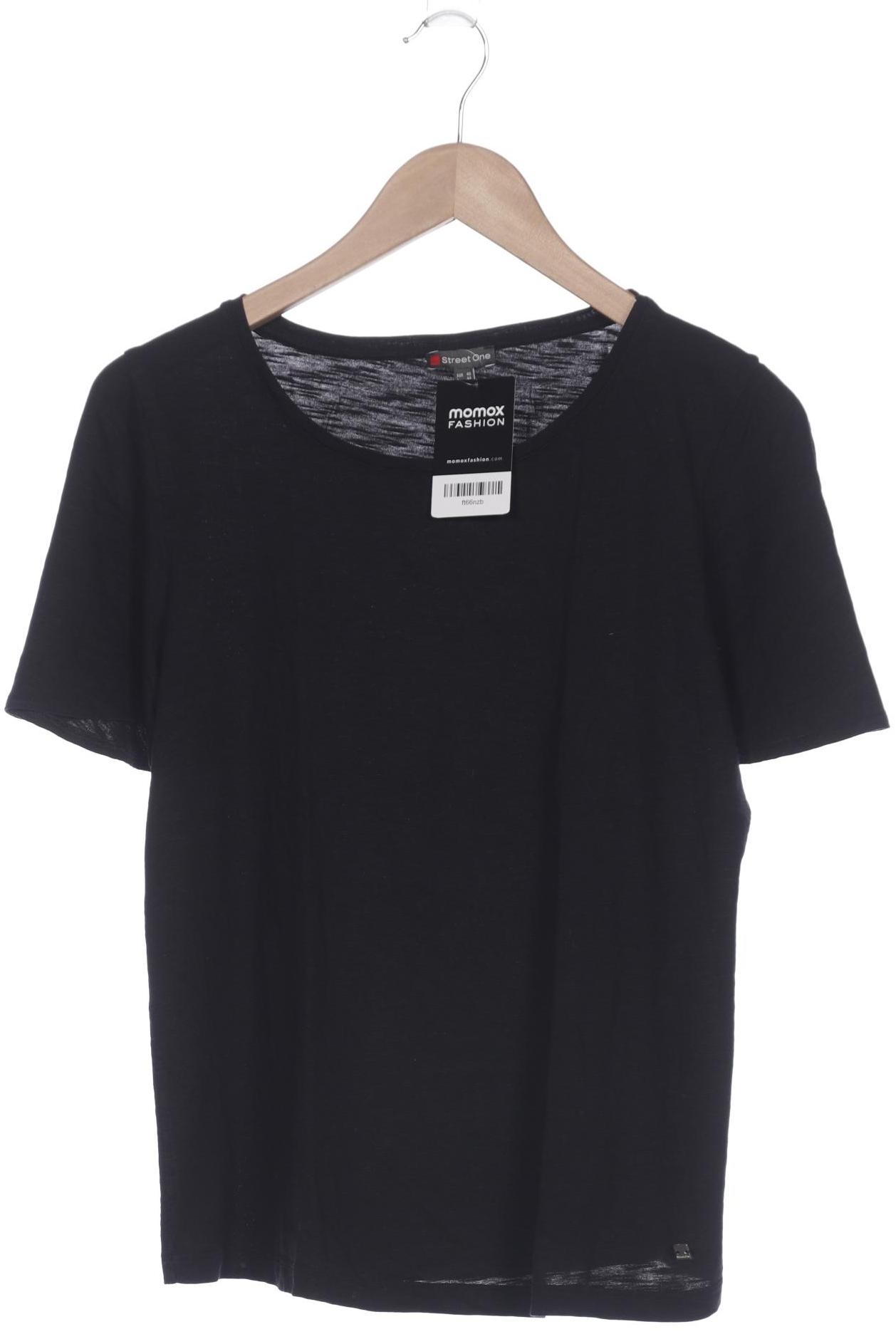 

Street One Damen T-Shirt, schwarz, Gr. 40