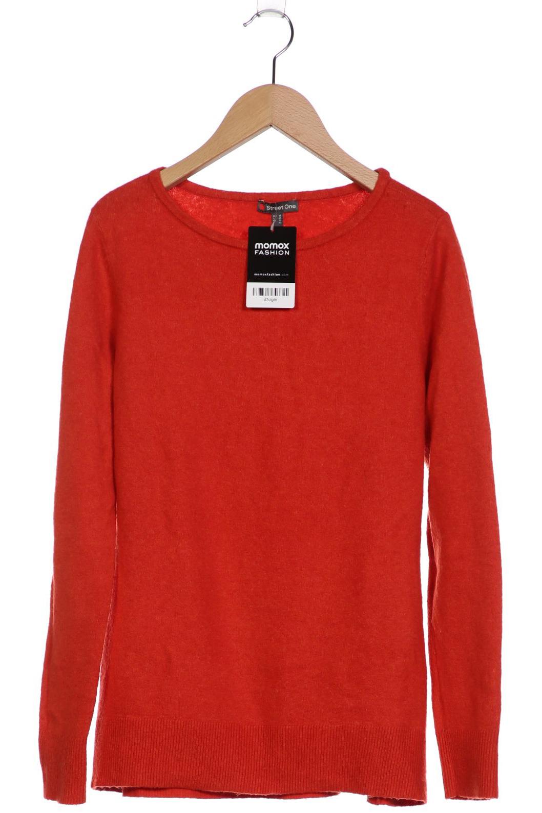 

Street One Damen Pullover, orange, Gr. 38