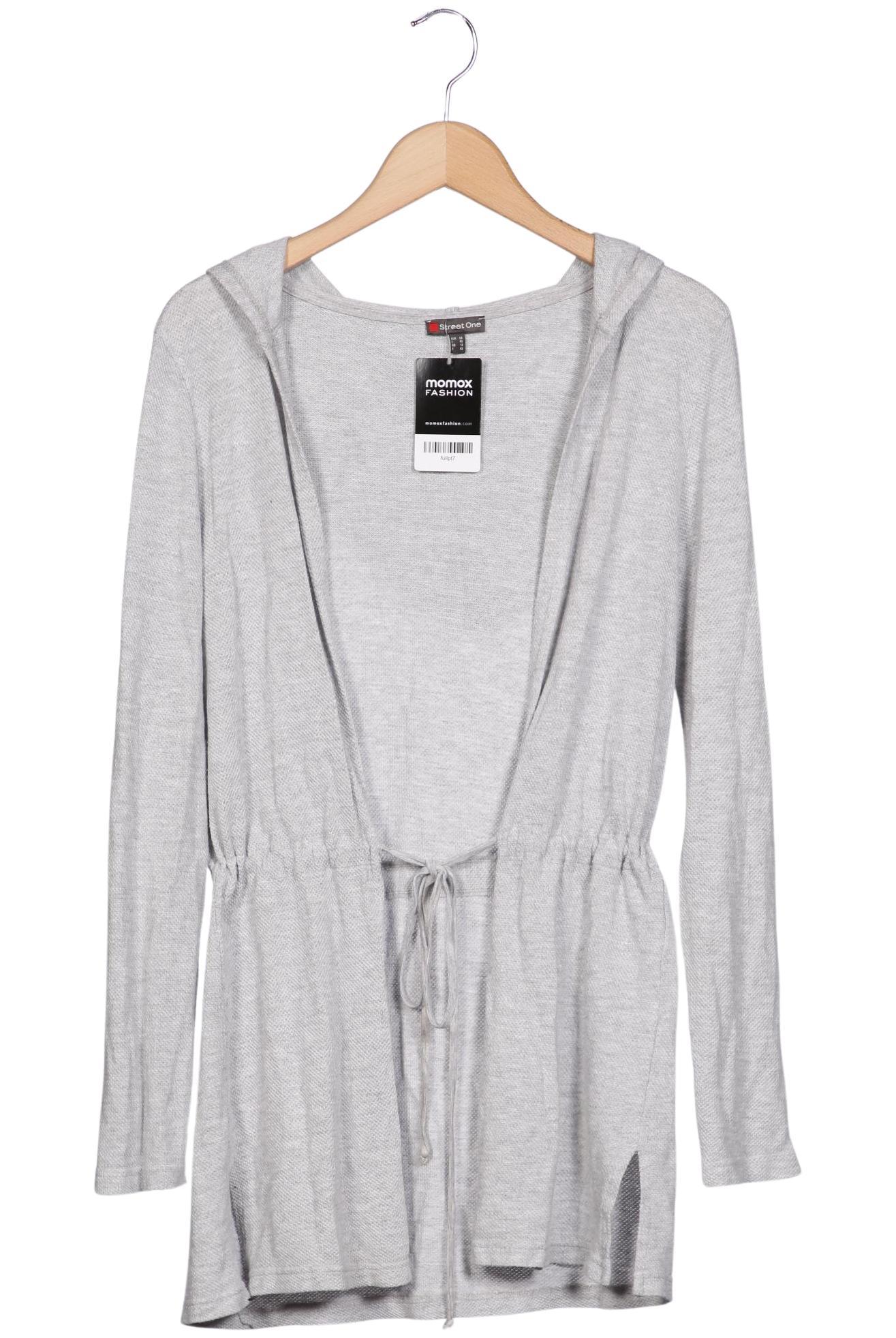 

Street One Damen Strickjacke, grau, Gr. 38
