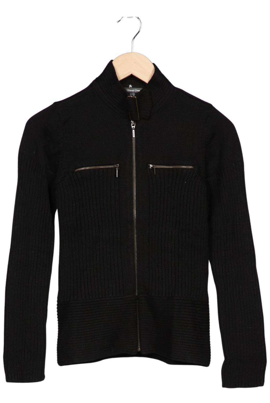 

Street One Damen Strickjacke, schwarz, Gr. 36