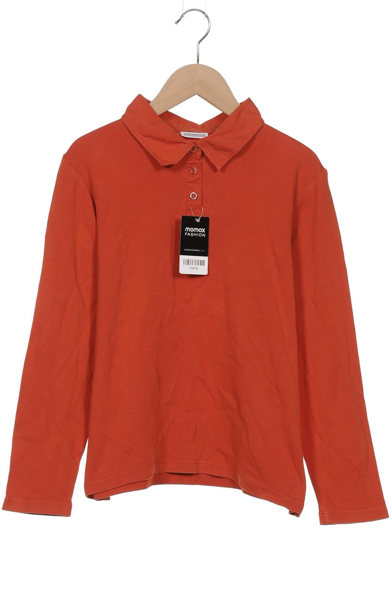 

Street One Damen Poloshirt, orange, Gr. 40