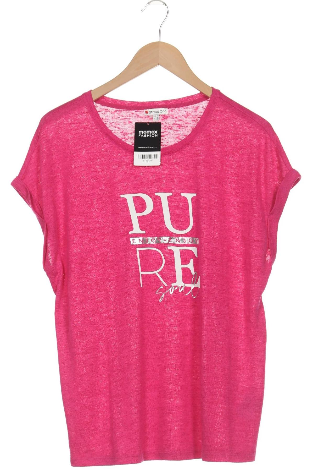 

Street One Damen T-Shirt, pink, Gr. 42