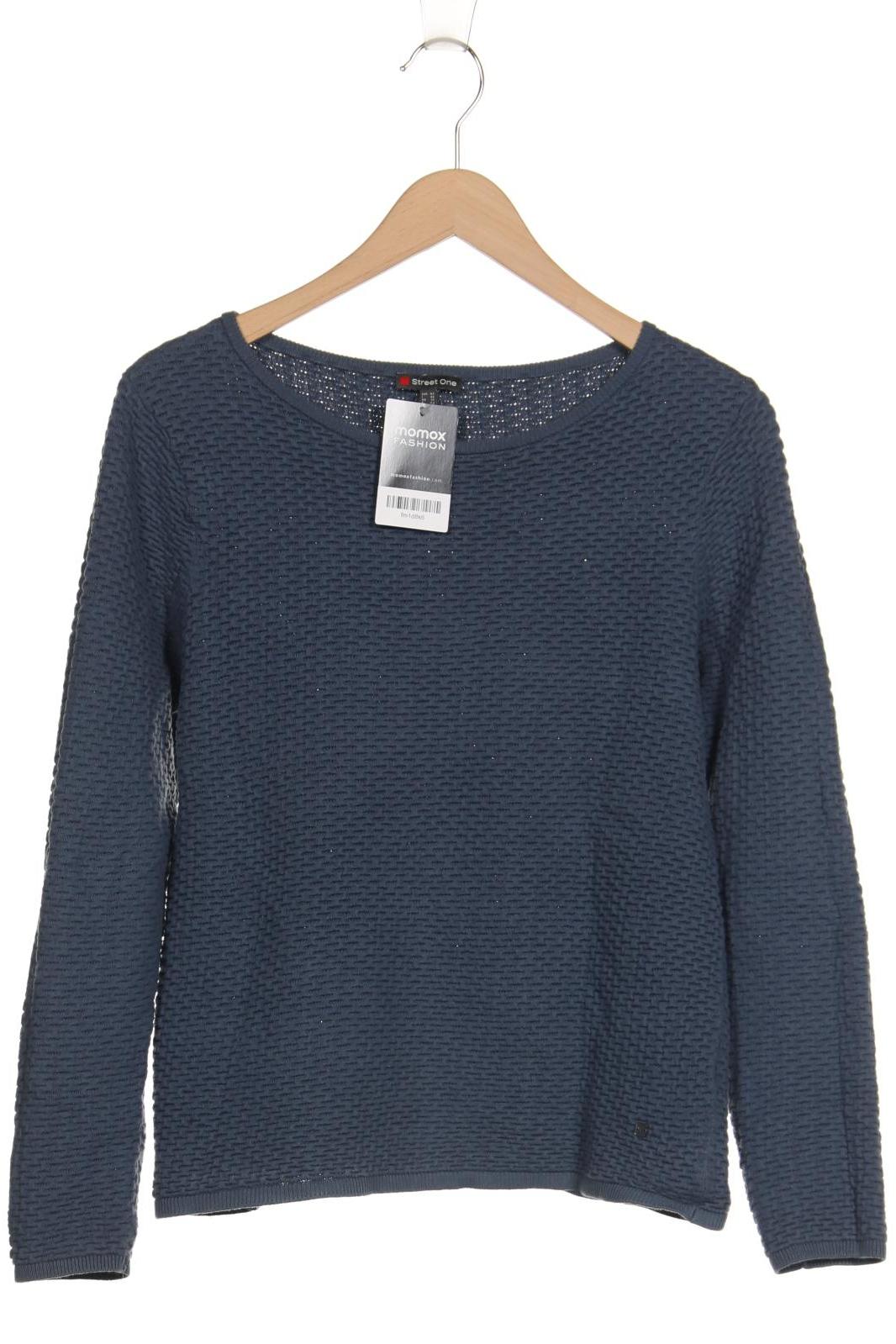 

Street One Damen Pullover, blau, Gr. 42