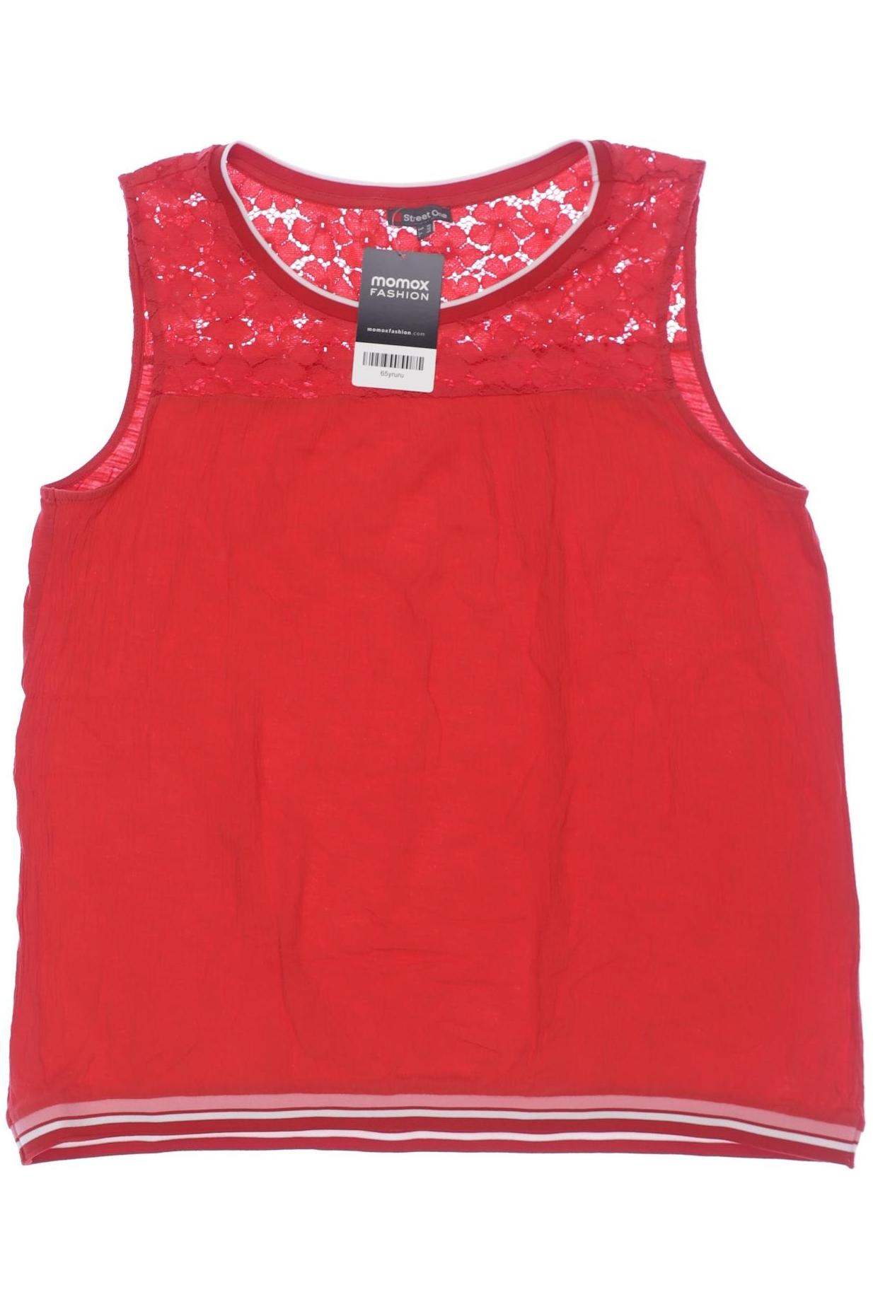 

Street One Damen Top, rot, Gr. 42